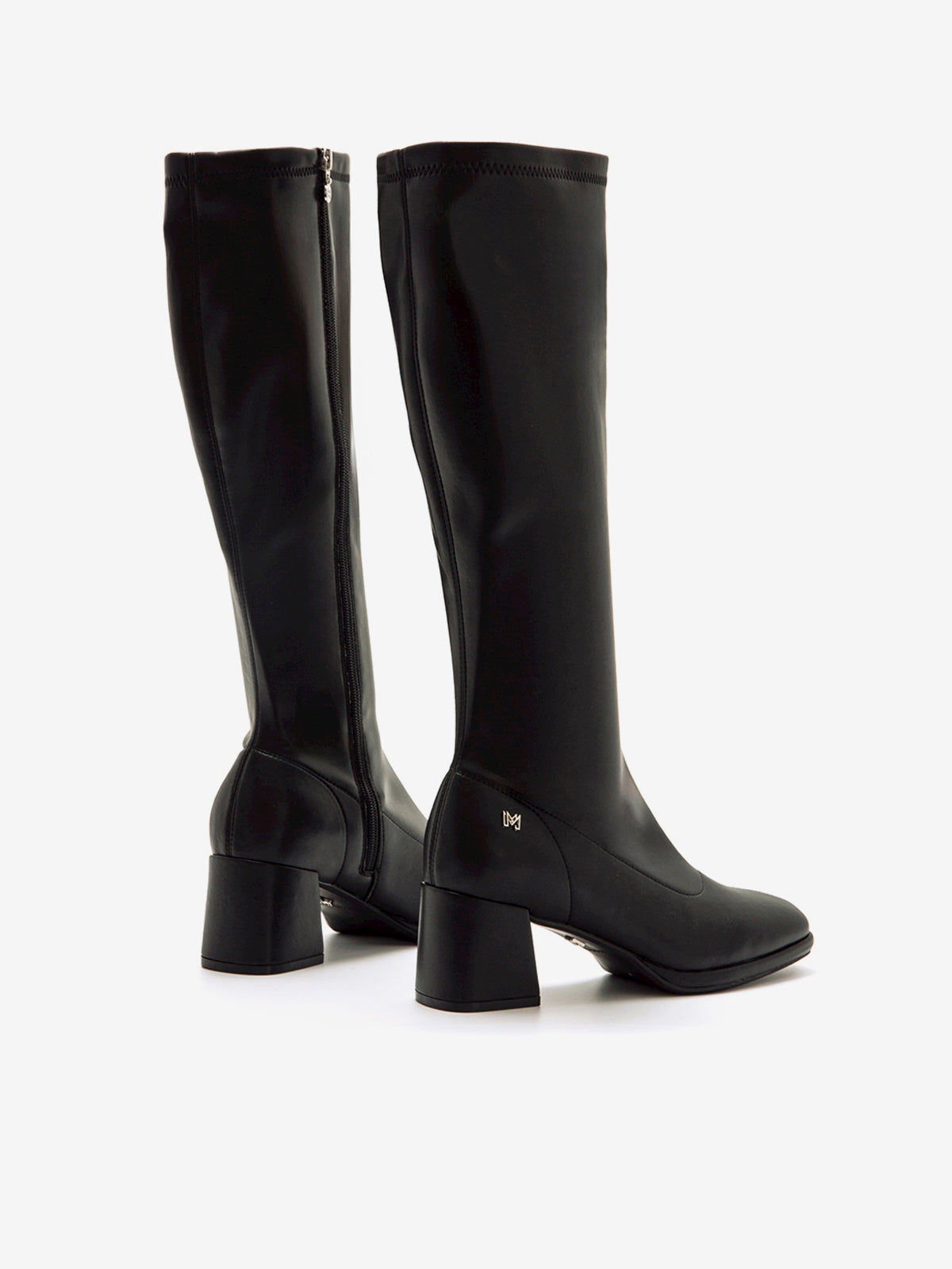botas de tacón Mujer Botas para mujer negro 08
