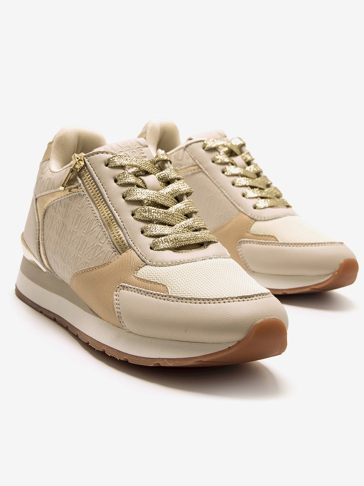 zapatillas Mujer Zapatillas para mujer beige 04