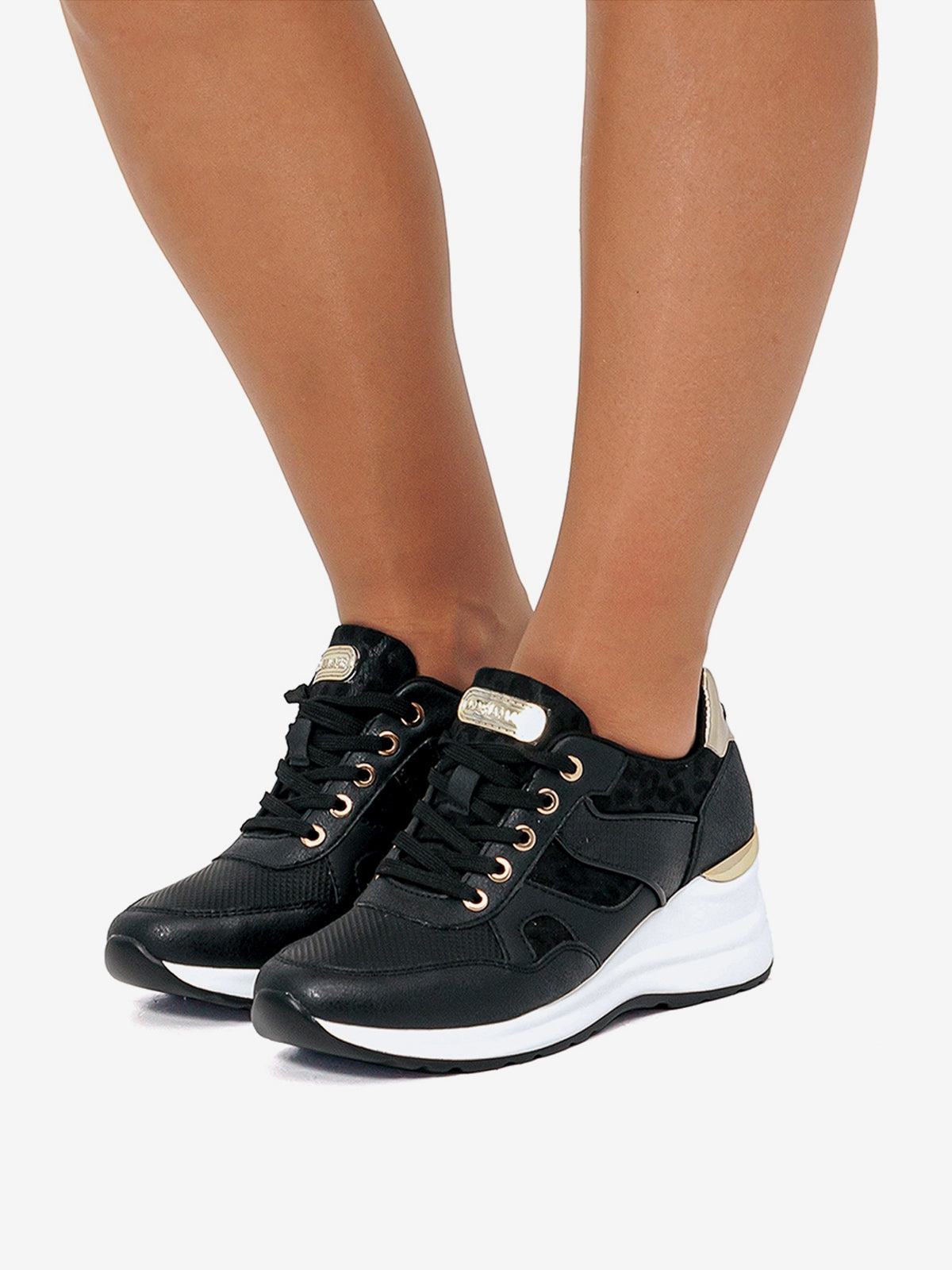 zapatillas Mujer Zapatillas para mujer negro 03