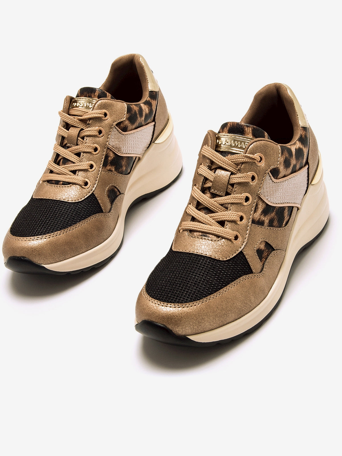 zapatillas Mujer Zapatillas para mujer marron 07