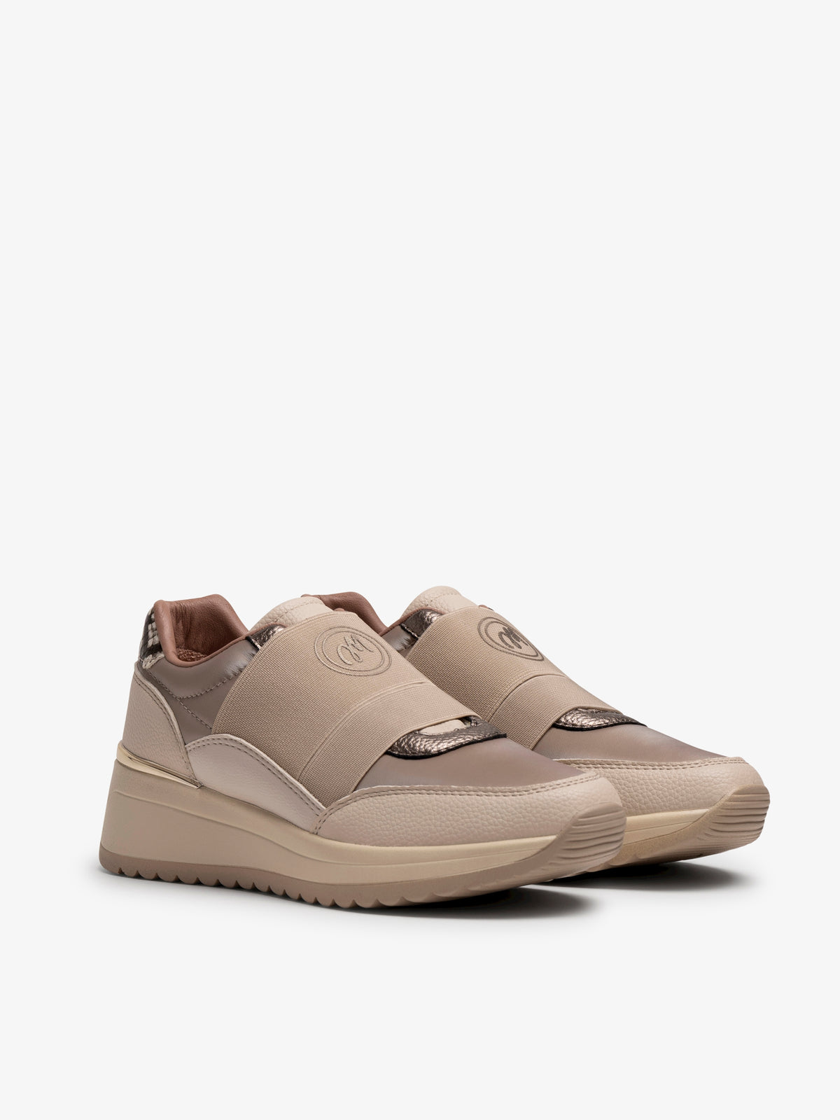 zapatillas Mujer Deportivas beige 05