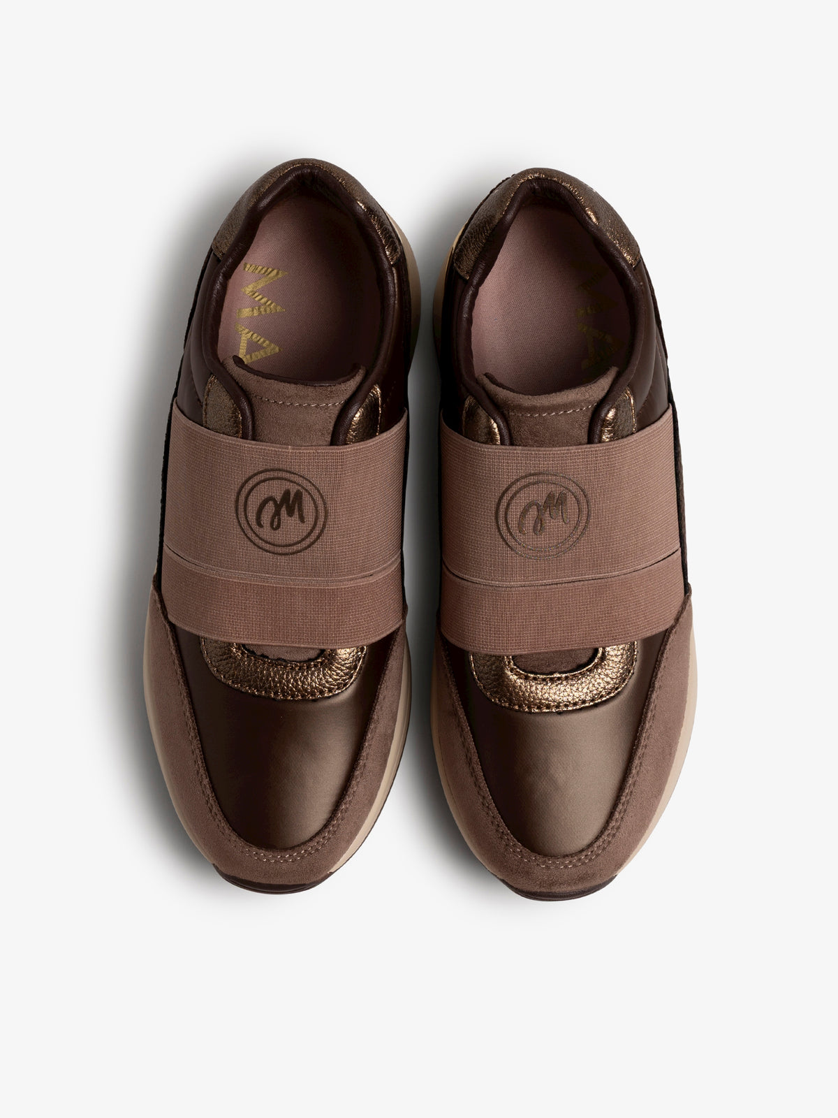 zapatillas Mujer Deportivas de Mujer marron 02