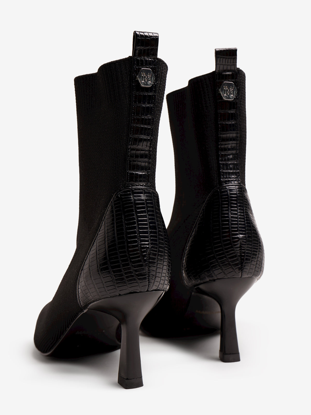 botines de tacón Mujer Botines de tacón negro 06