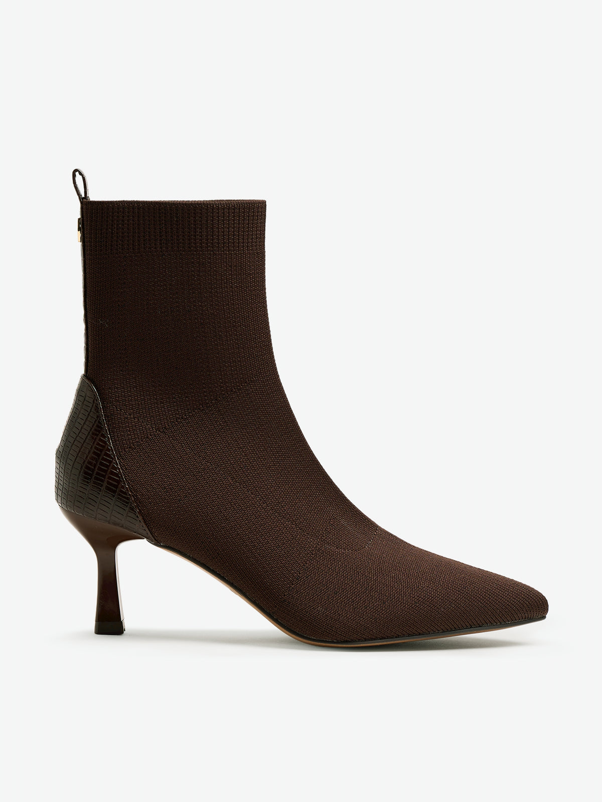 botines de tacón Mujer Botines de tacón marron 01