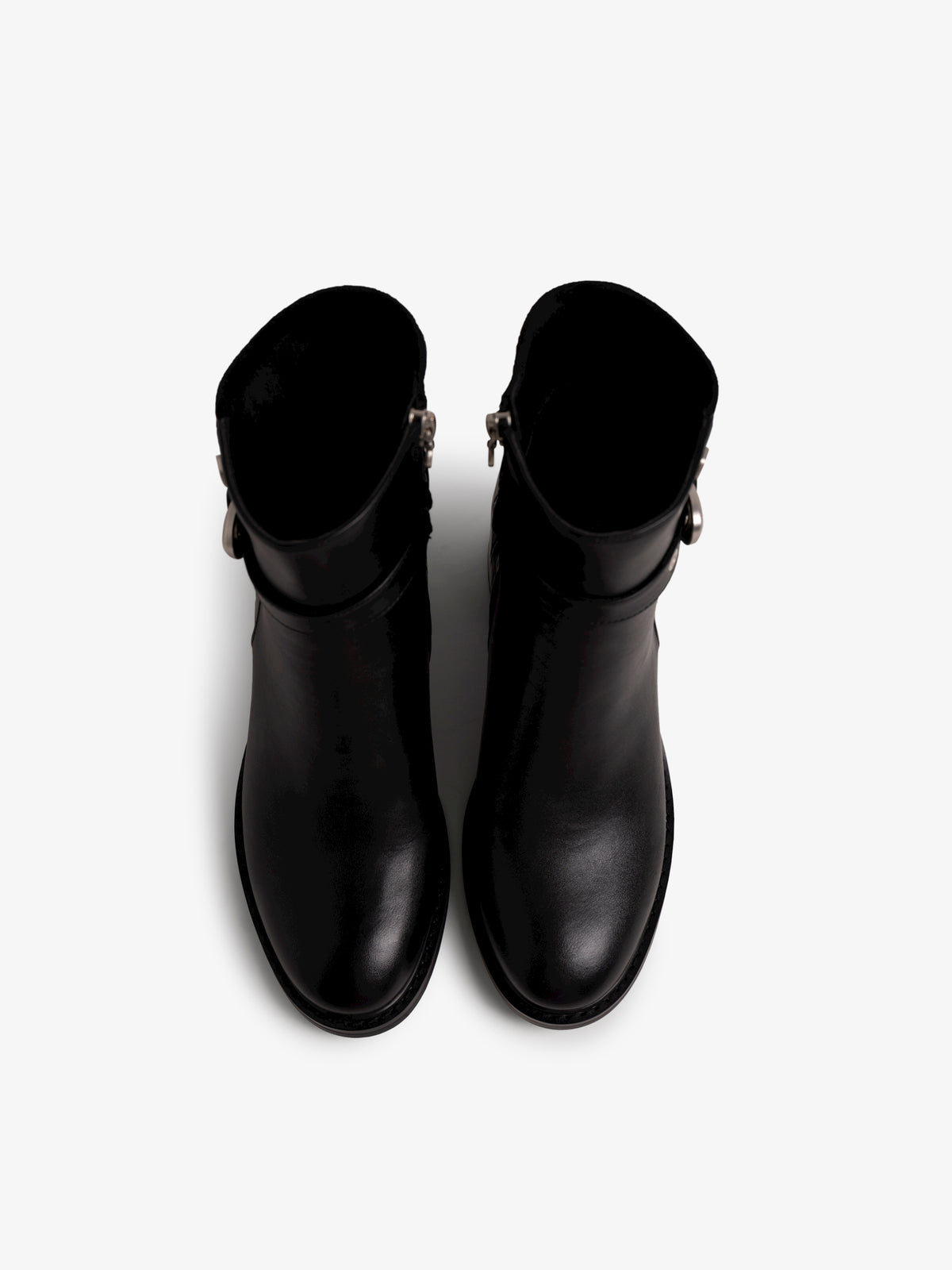 botines de tacón Mujer Botines negro 02