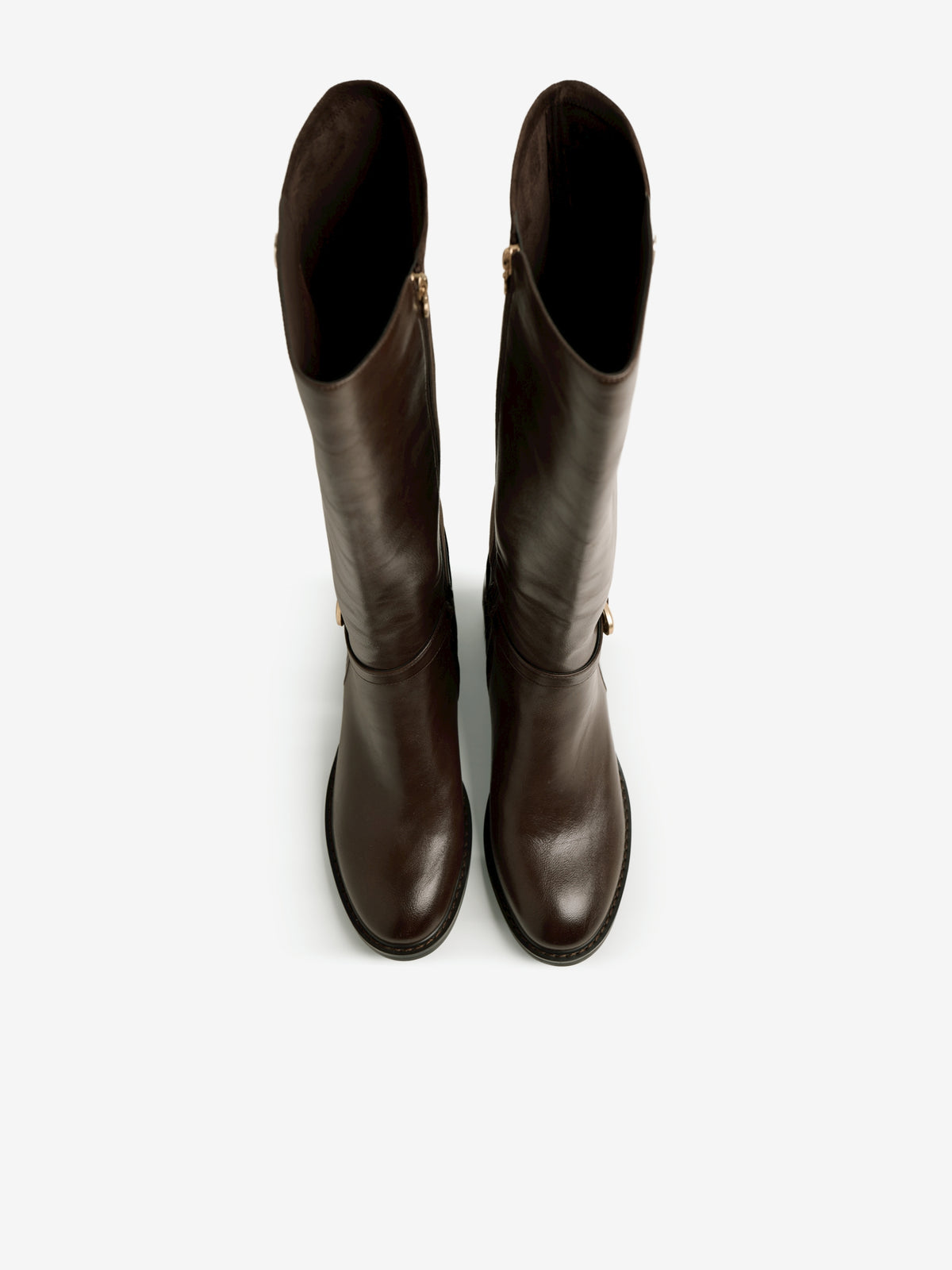 botines de tacón Mujer Botas para mujer marron 02