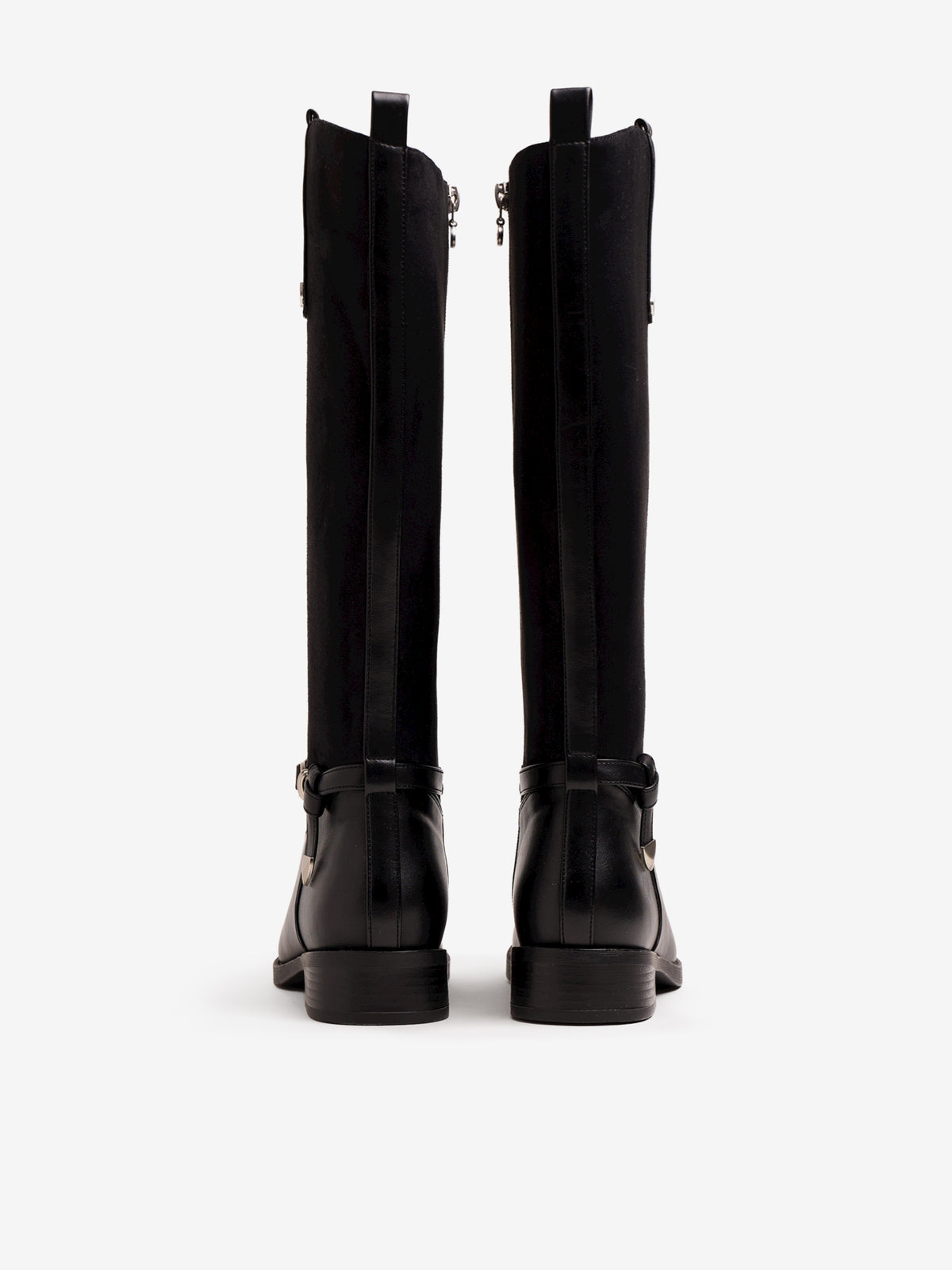 botas planas Mujer Botas negro 03
