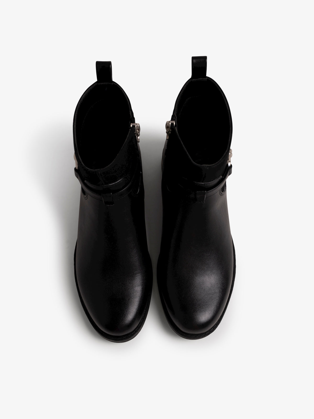 botines planos Mujer Botines negro 02