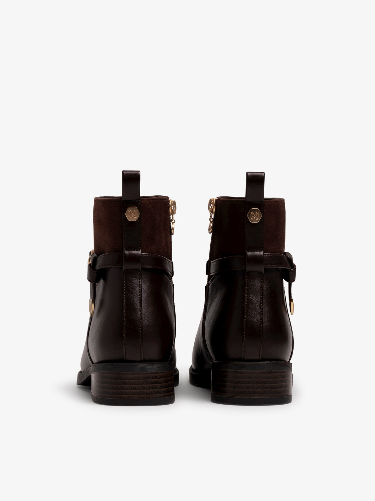 botines planos Mujer Botines marron 03