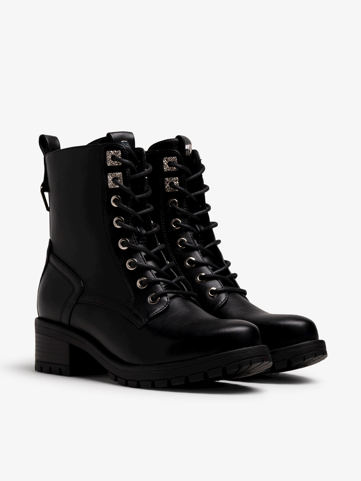 botines planos Mujer Botines negro 05