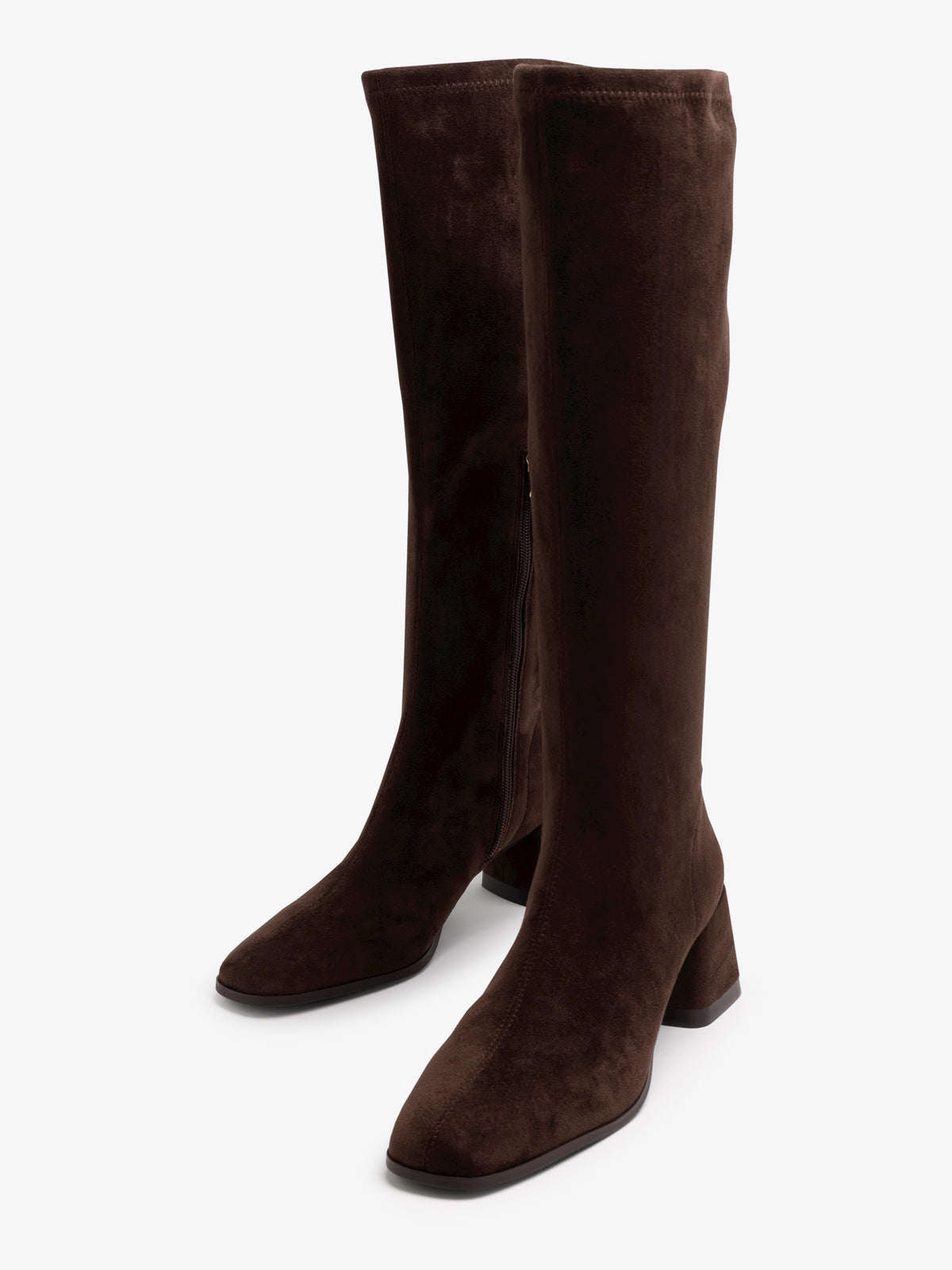 botas de tacón Mujer Botas marron 04