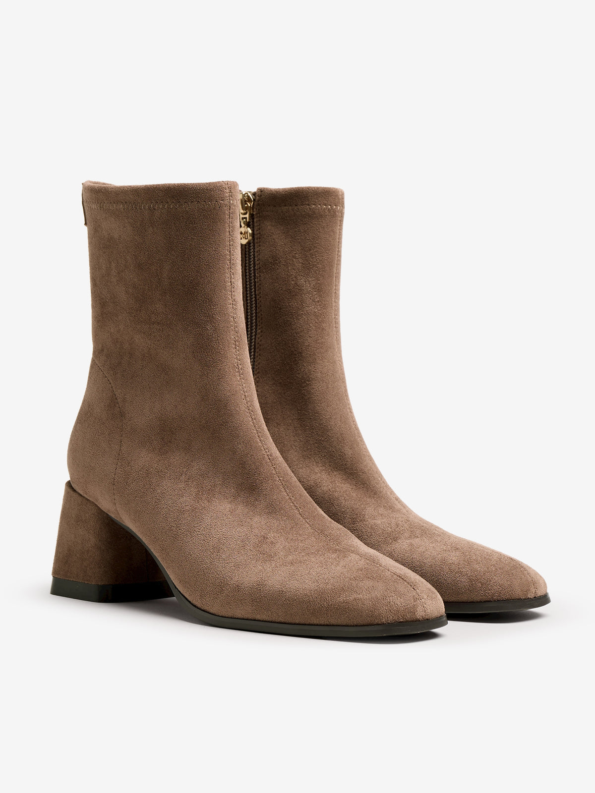 botines de tacón Mujer Botines marron 05