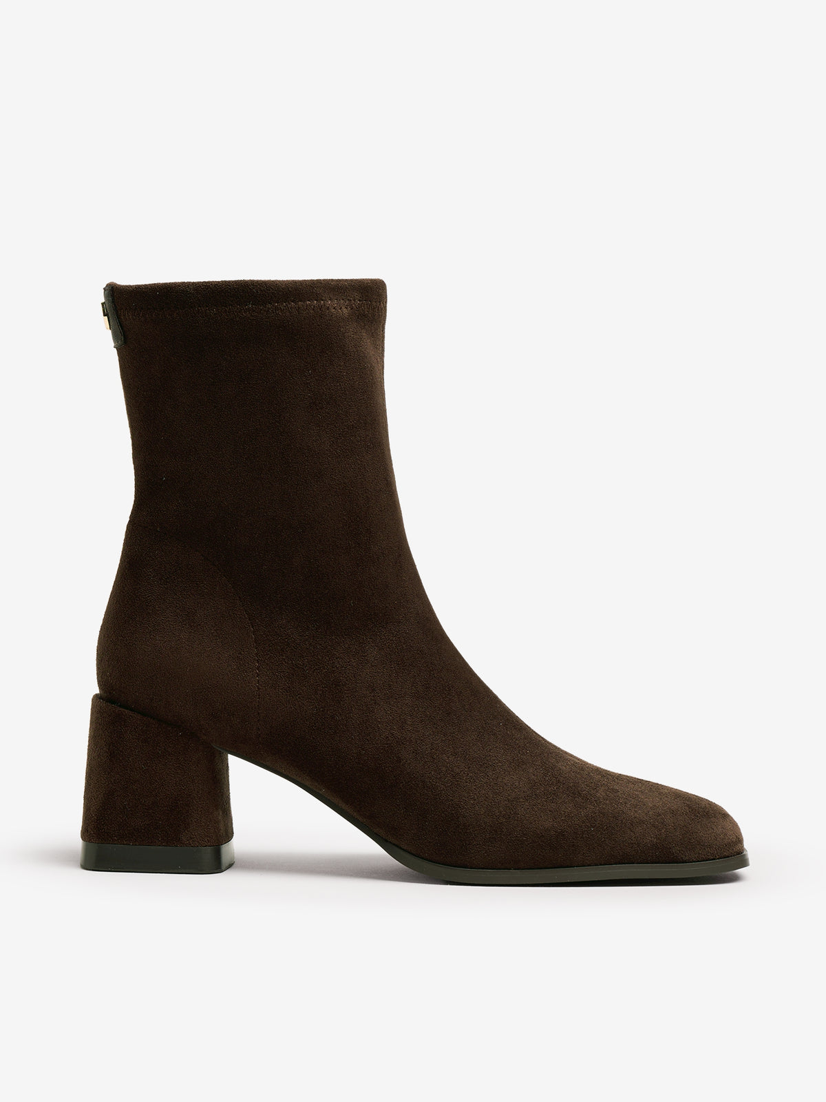 botines de tacón Mujer Botines marron 01