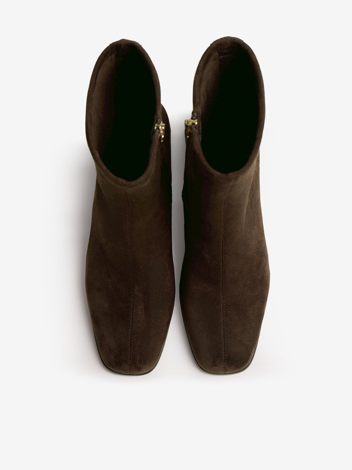 botines de tacón Mujer Botines marron 02