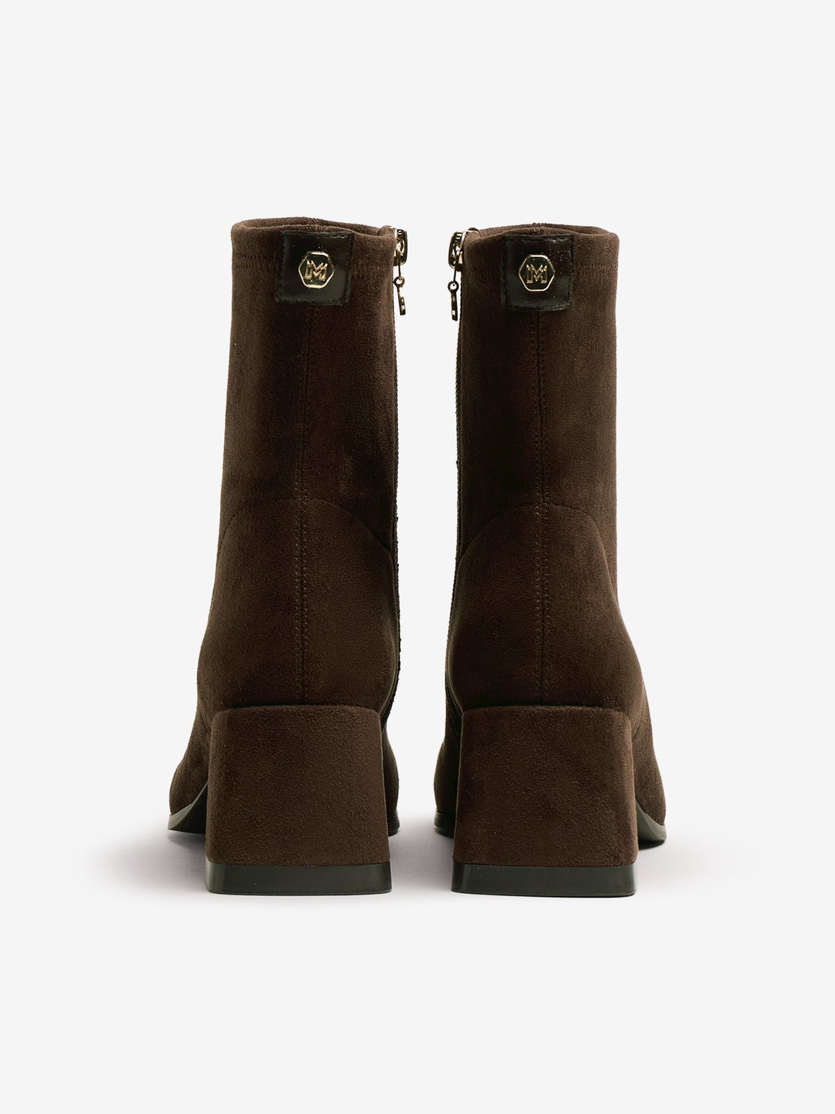 botines de tacón Mujer Botines marron 03