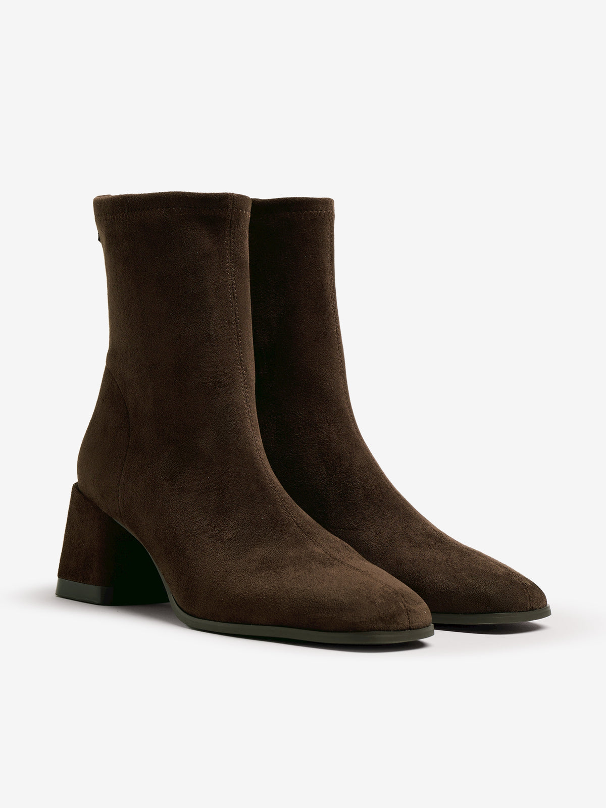 botines de tacón Mujer Botines marron 05