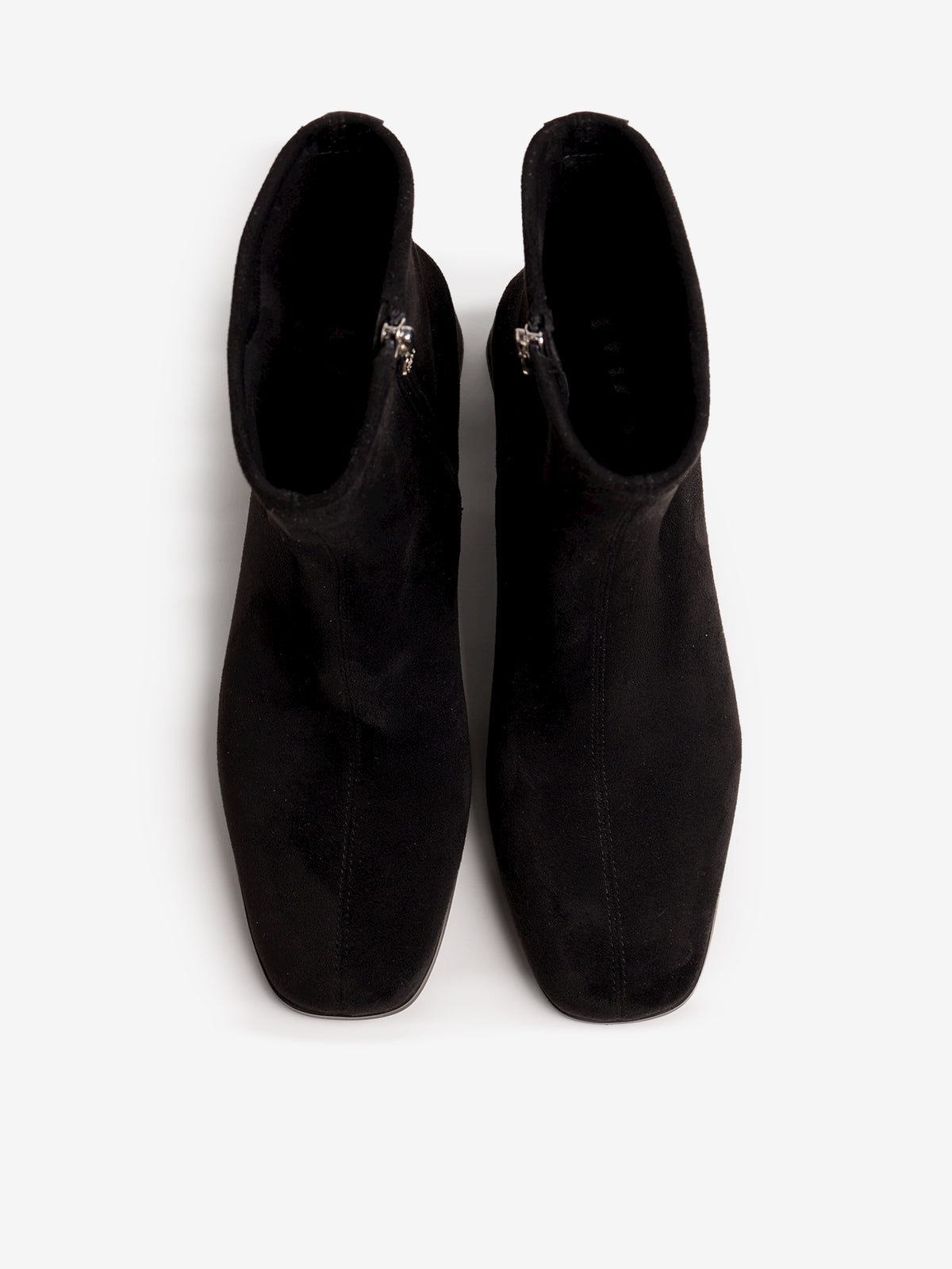 botines de tacón Mujer Botines negro 02