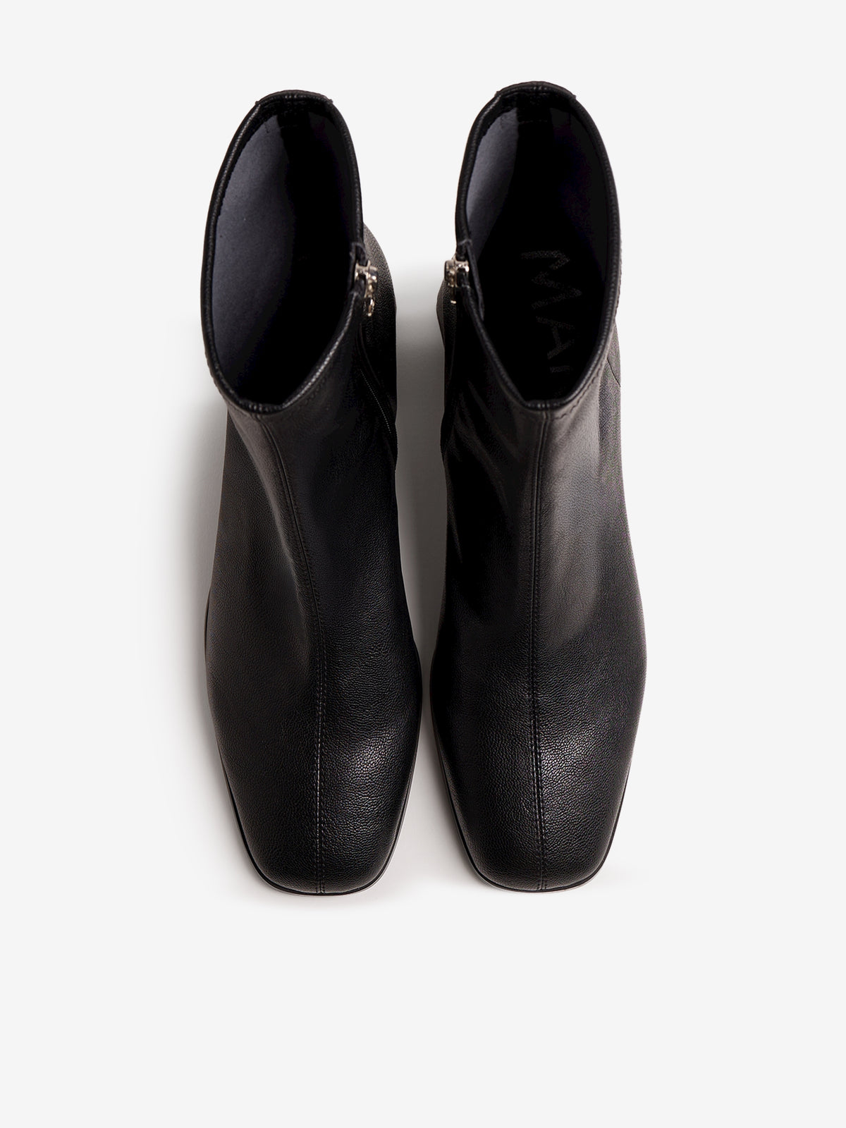botines de tacón Mujer Botines negro 02