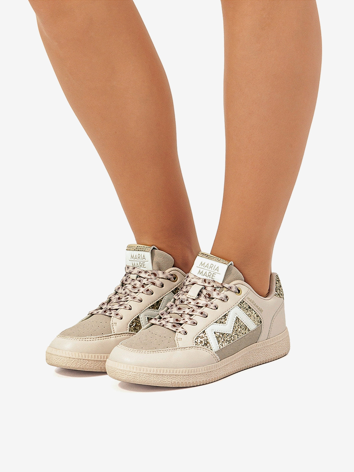 zapatillas Mujer Zapatillas para mujer oro 03