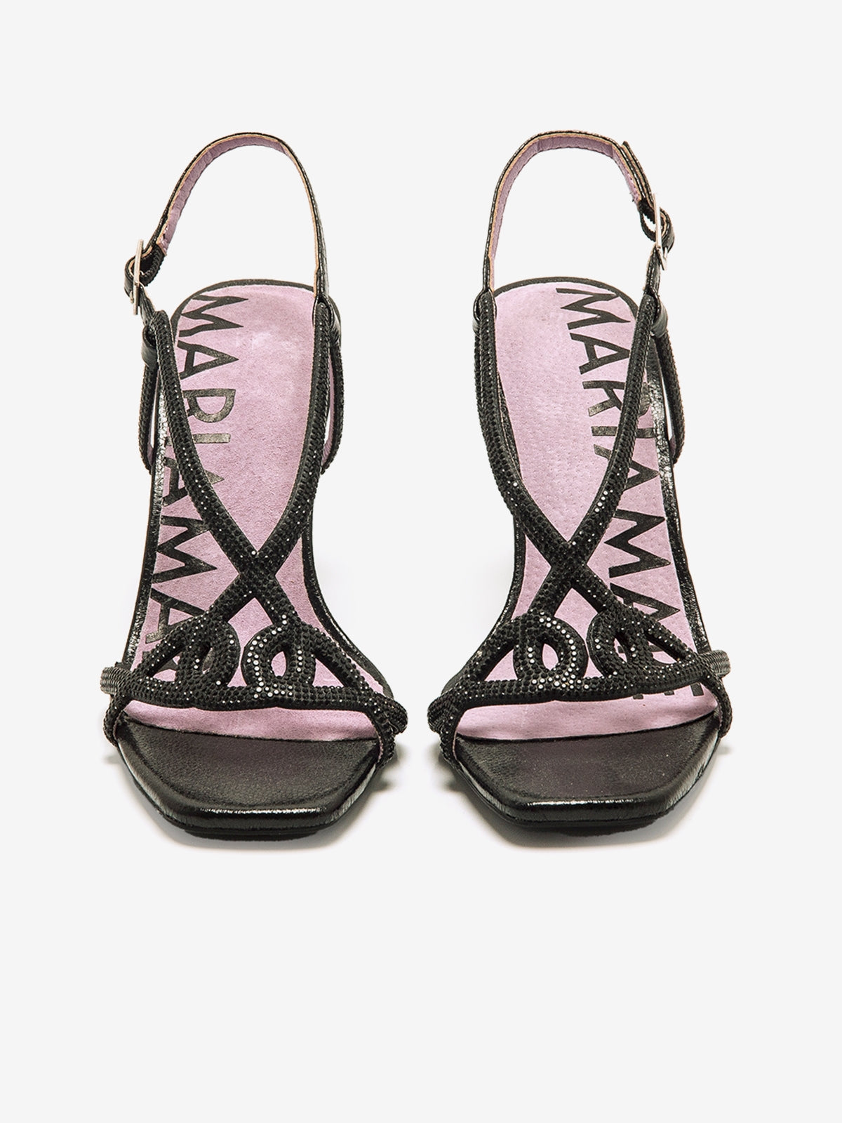 sandalias de tacón Mujer Sandalias de tacón negro 04