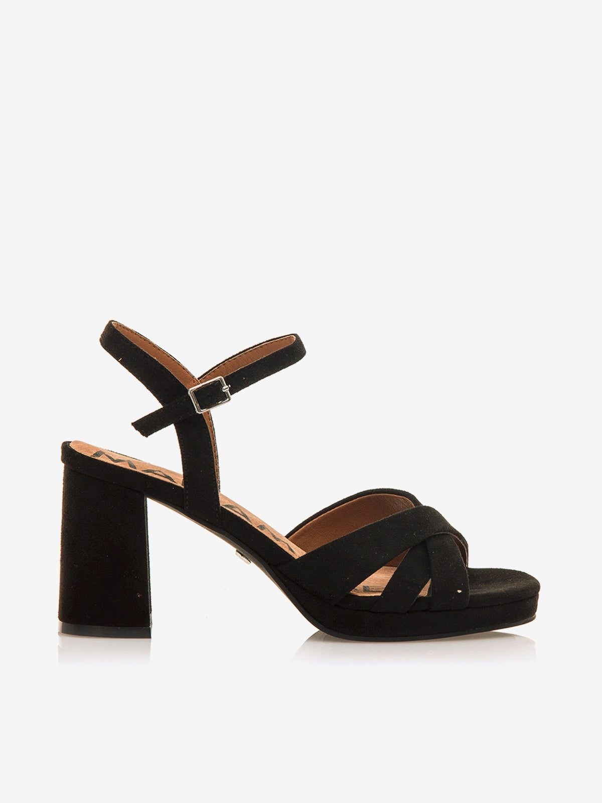 sandalias de tacón Mujer Sandalias de tacón negro 01
