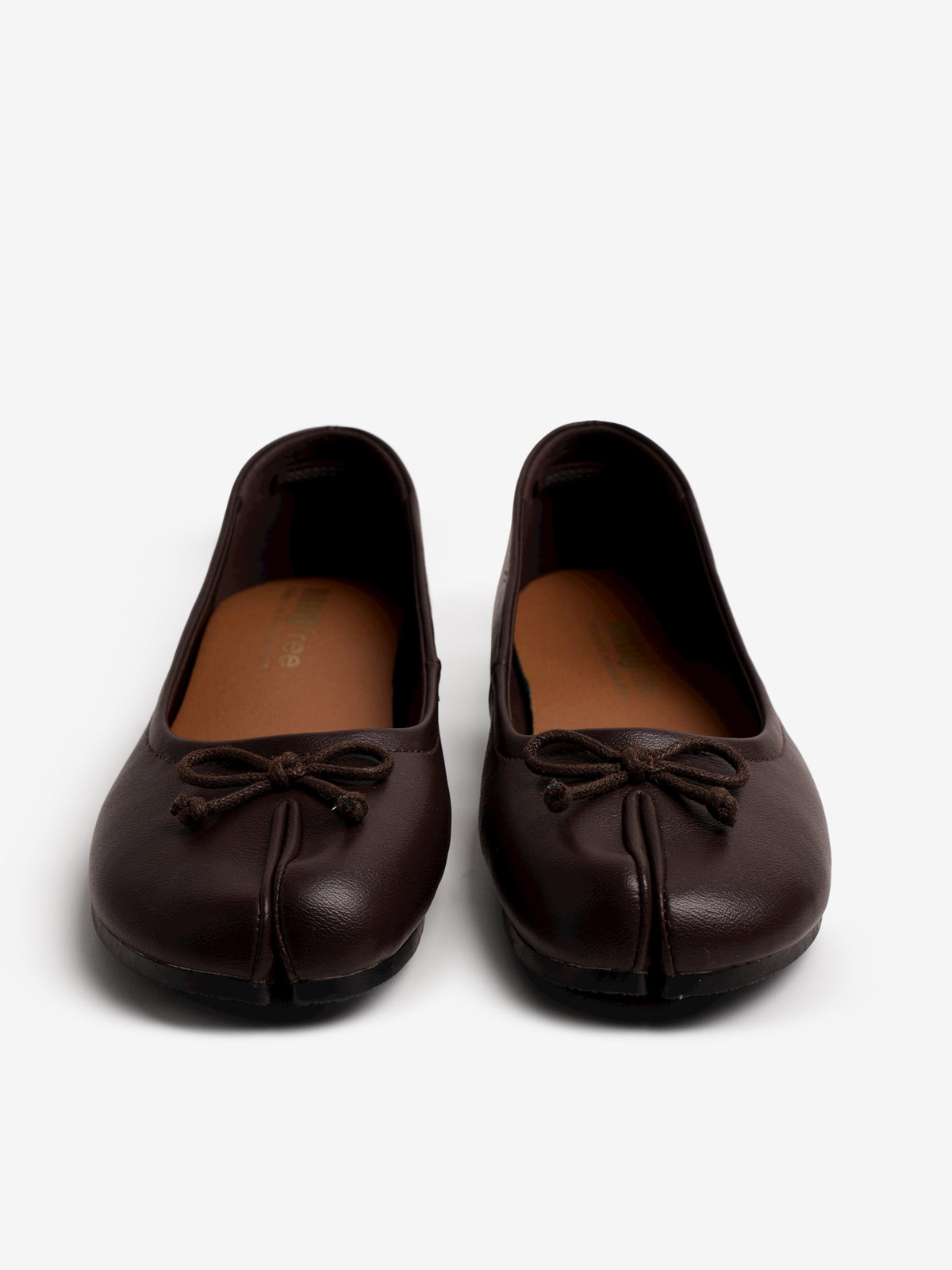 zapatos planos Mujer Bailarina marron 06