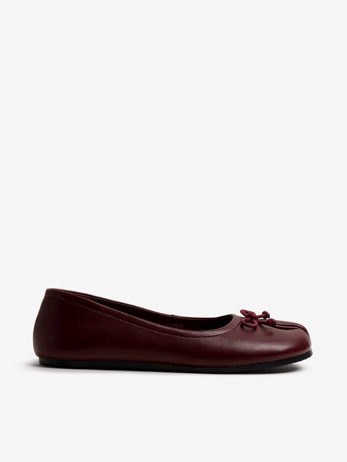zapatos planos Mujer Bailarina rojo 01