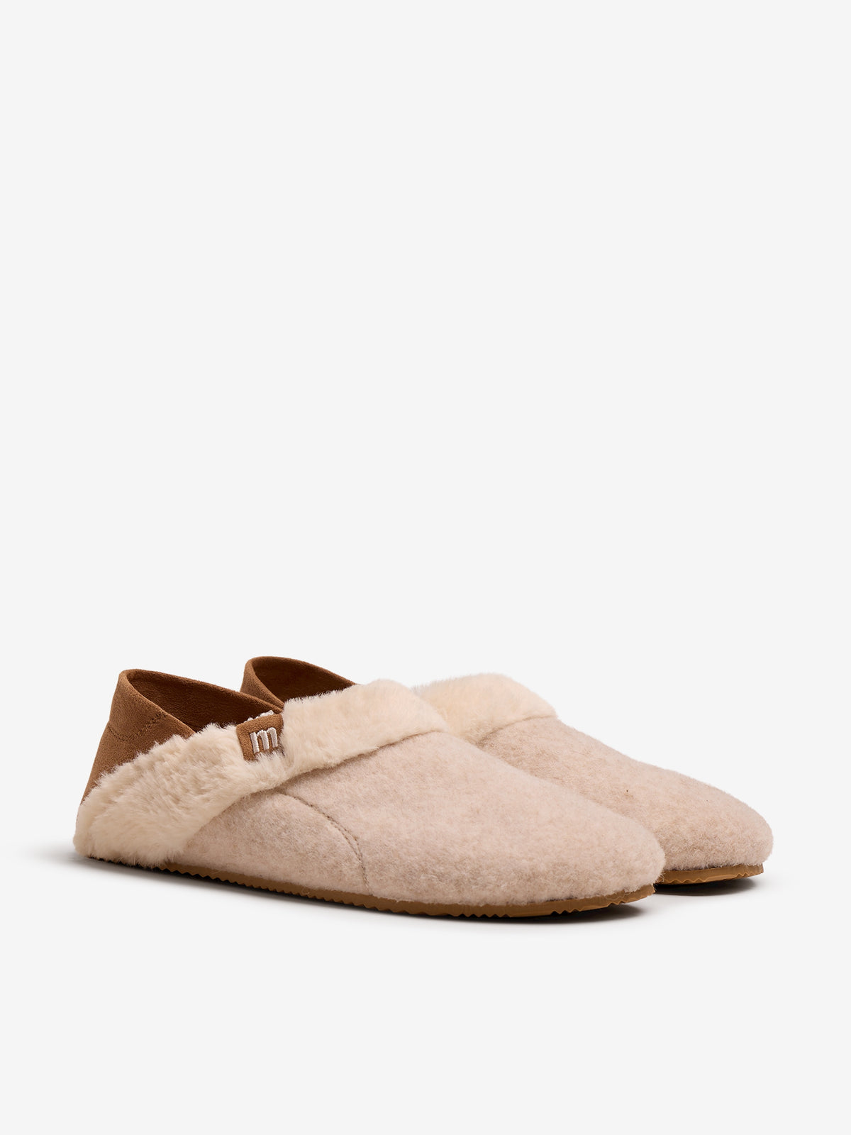 zapatillas de casa Mujer Zapatillas de casa beige 04