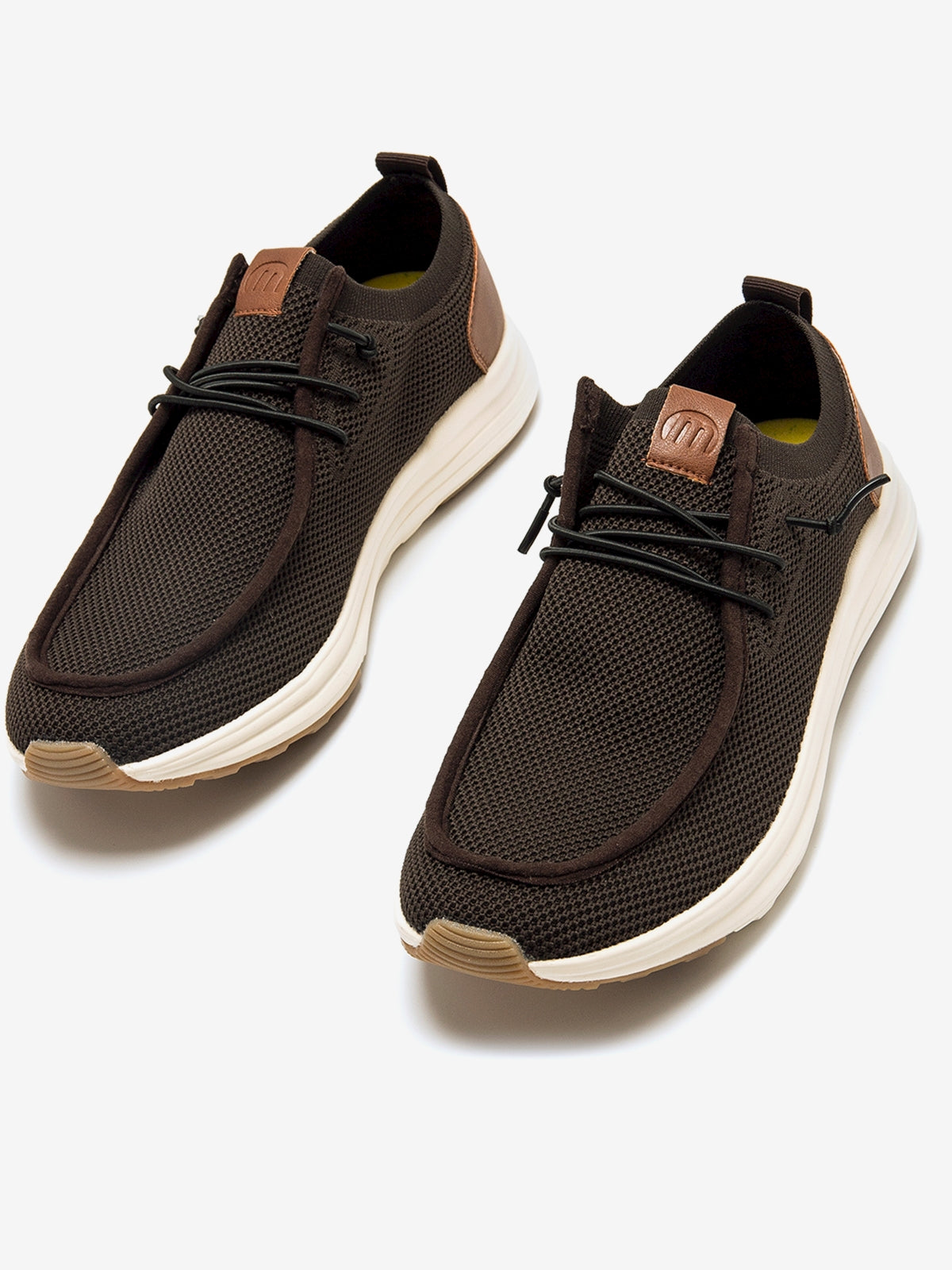 zapatillas Hombre Zapatos para hombre marron 02