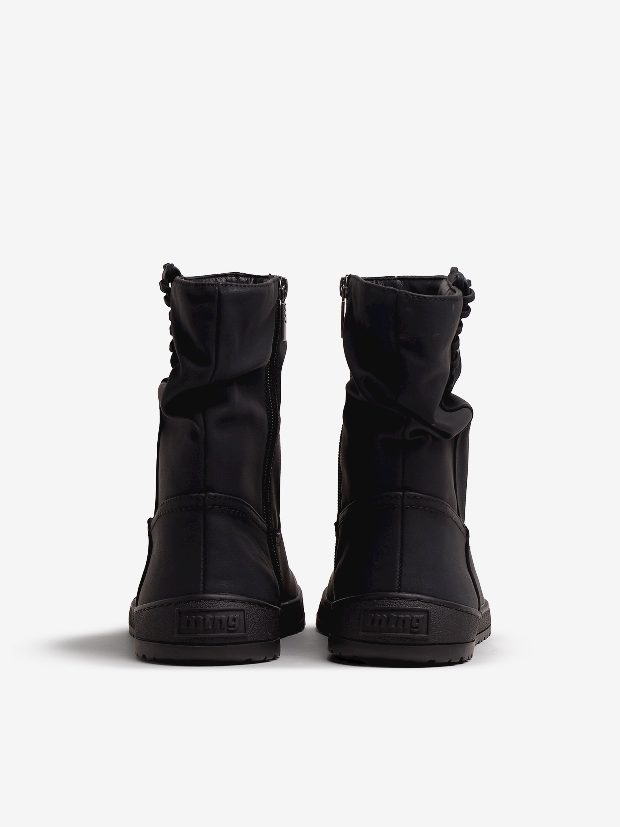 botines planos Mujer Botines barefoot negro 05