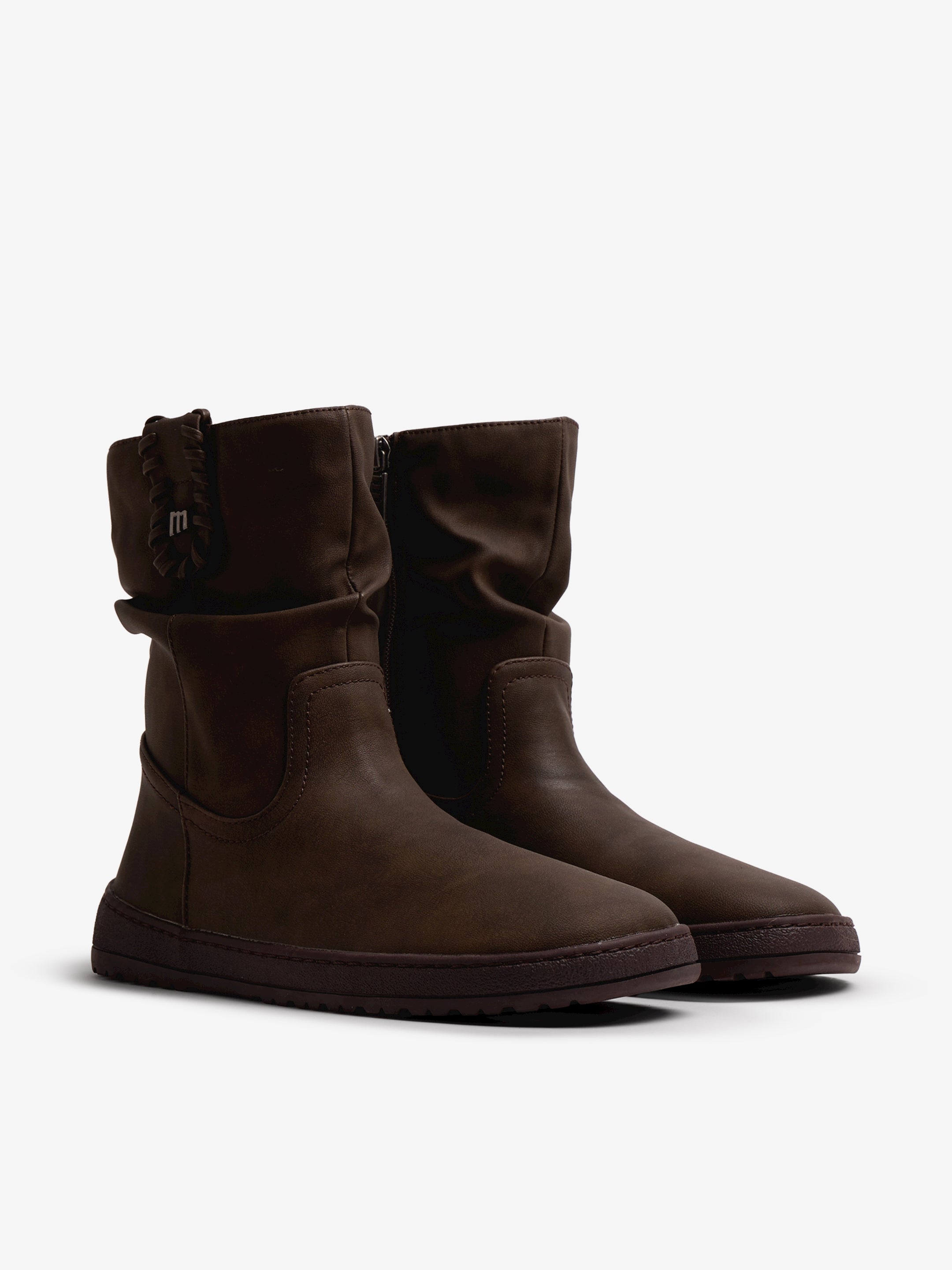 botines planos Mujer Botines marron 04