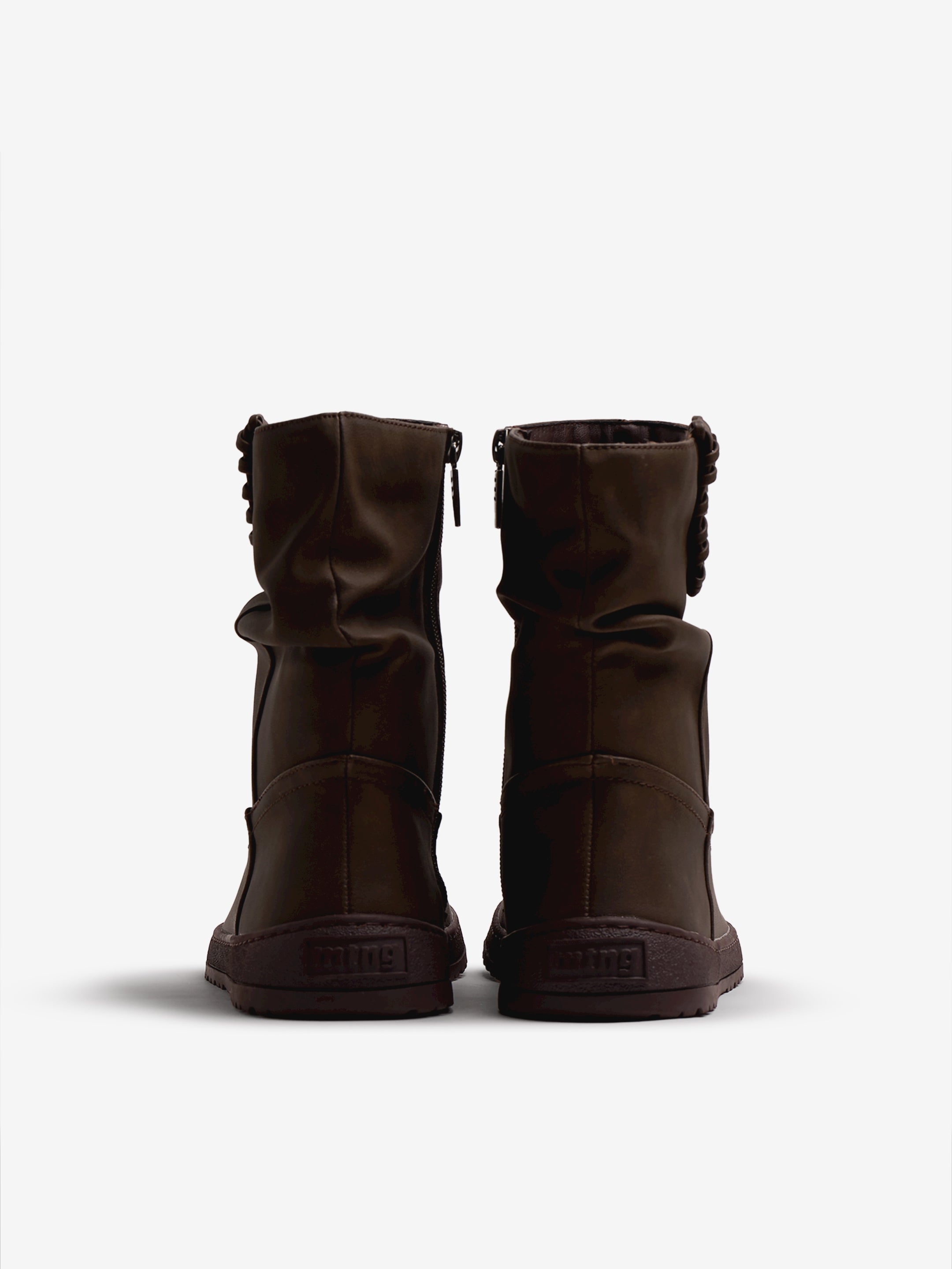 botines planos Mujer Botines marron 05