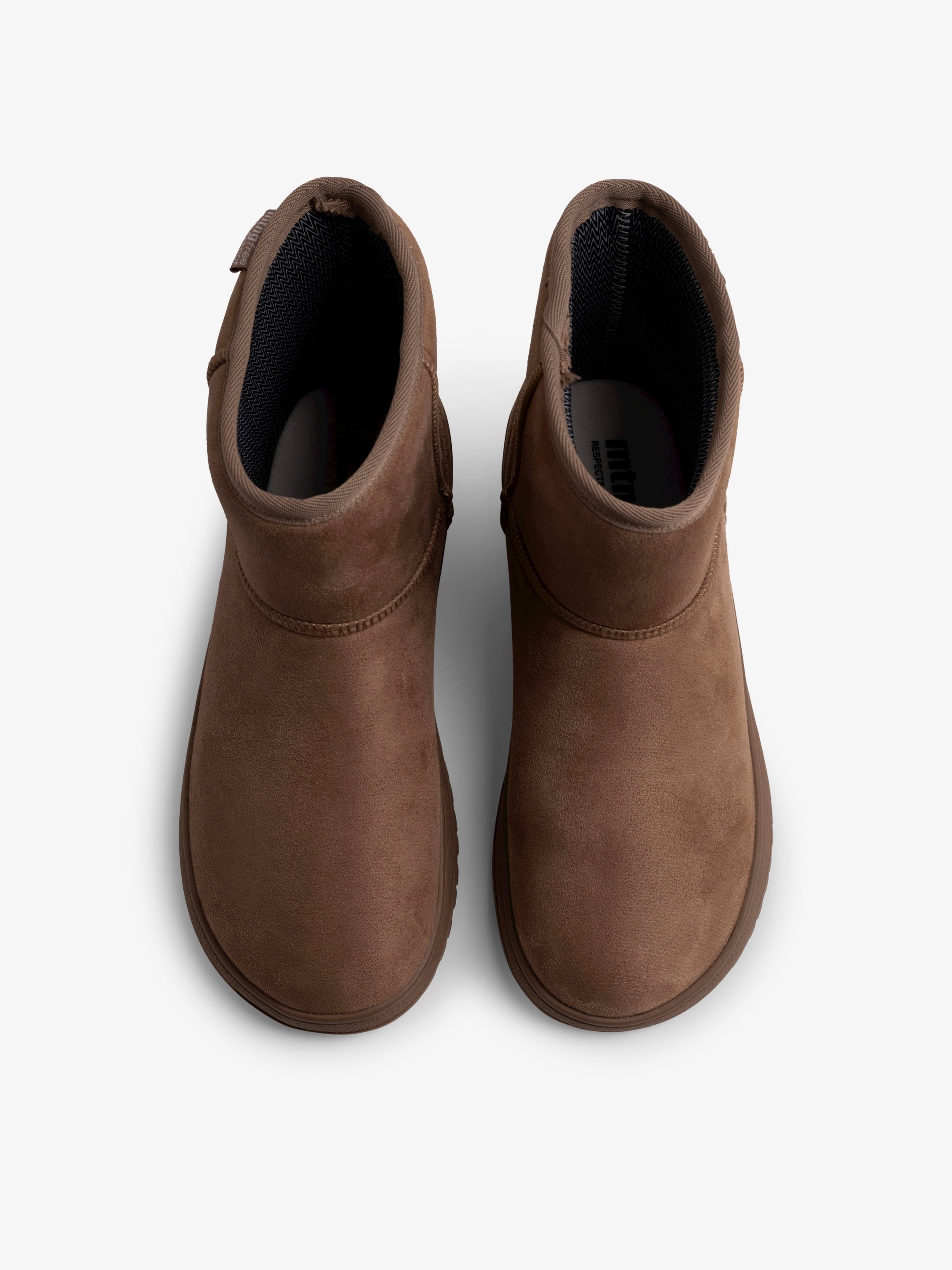 botines planos Mujer Botines planos marron 02