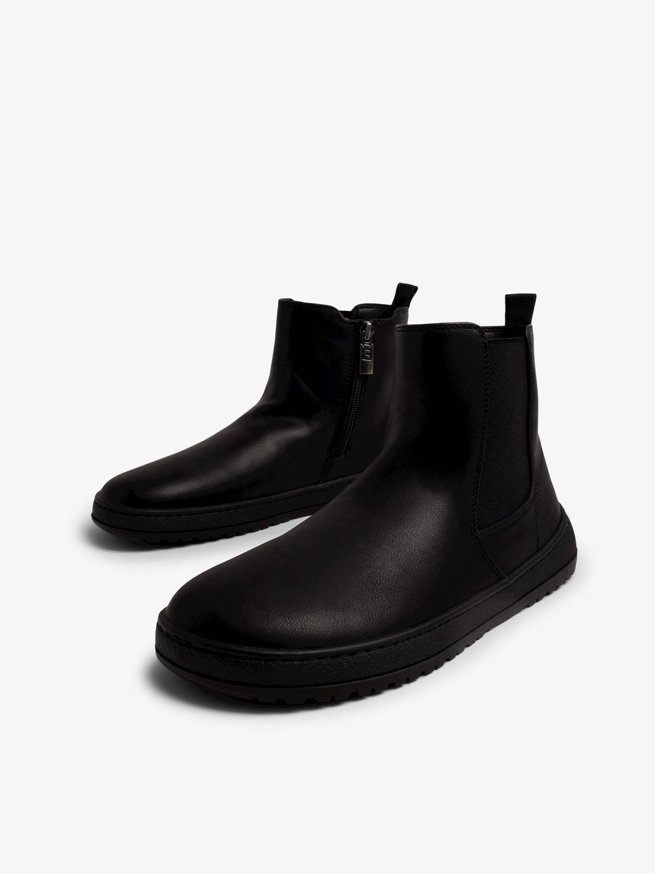 botines planos Mujer Botines planos de Mujer negro 06