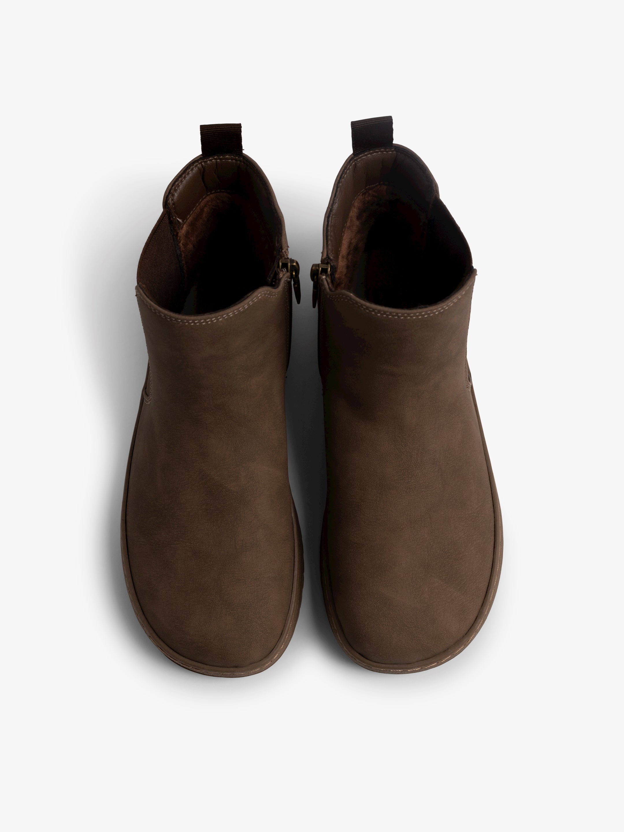 botines planos Mujer Botines planos marron 02