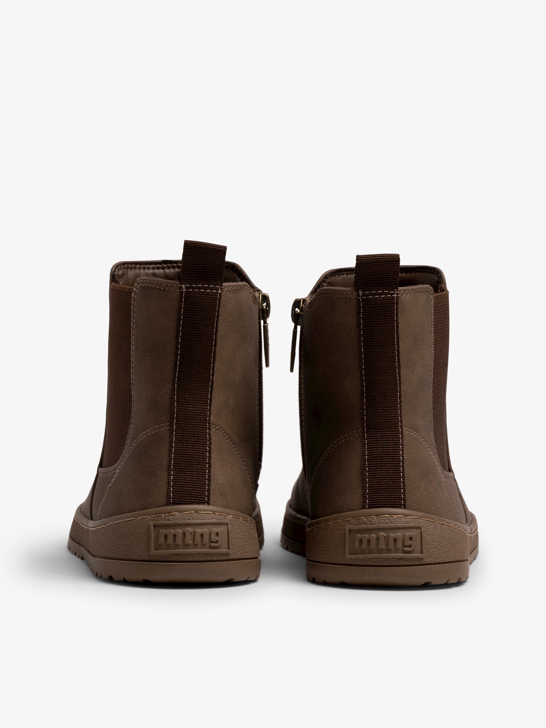 botines planos Mujer Botines planos marron 05