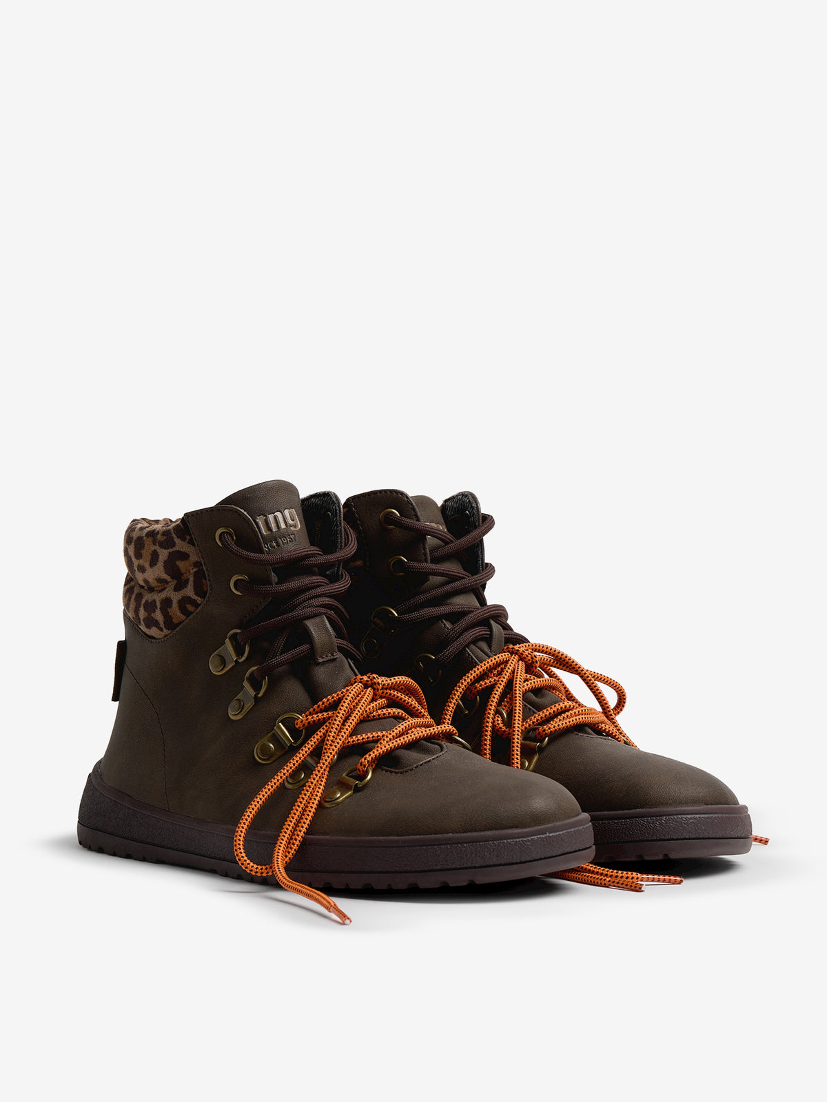 botines planos Mujer Botines marron 04