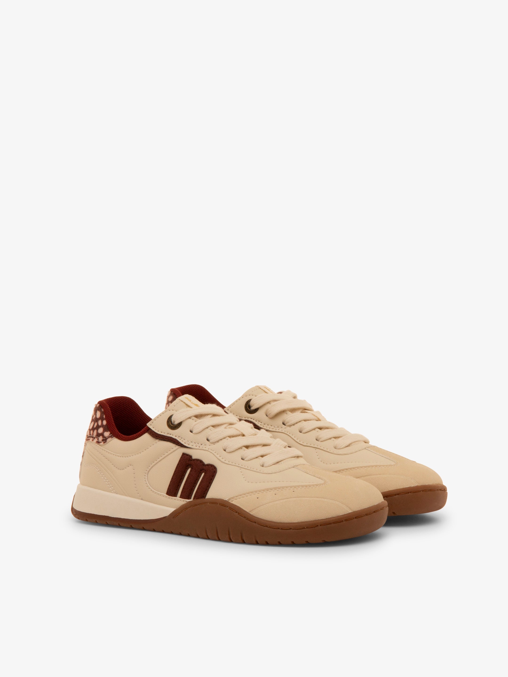 zapatillas Mujer Deportivas de Mujer beige 04