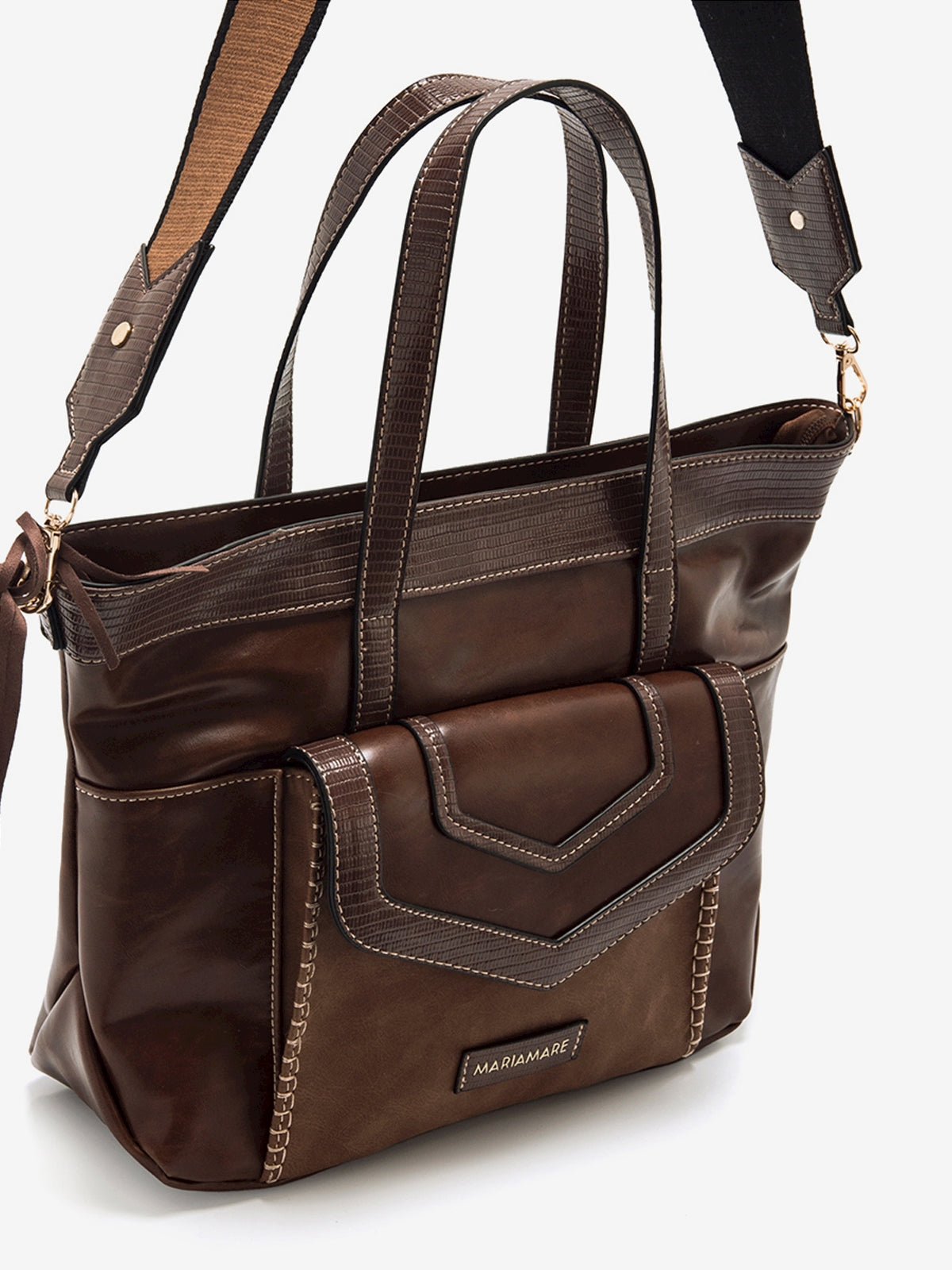 bolsos Mujer Bolso shopper marron 02