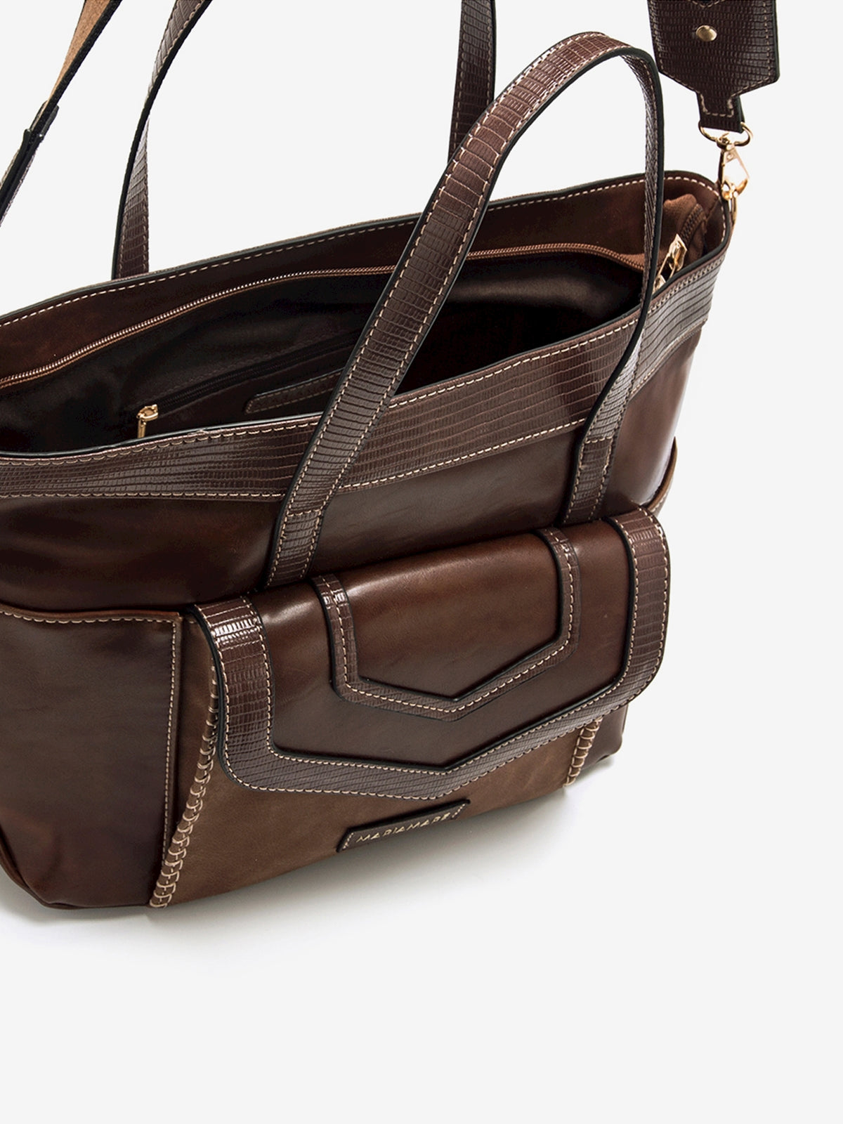 bolsos Mujer Bolso shopper marron 05