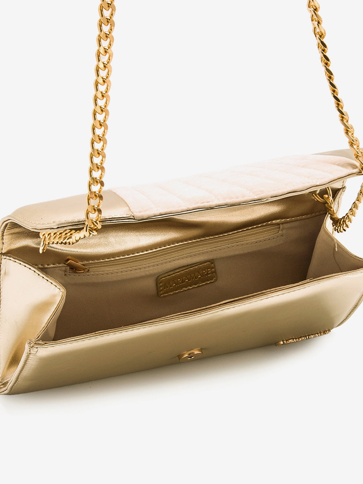 bolsos de mano Mujer Bolso clutch mujer beige 05