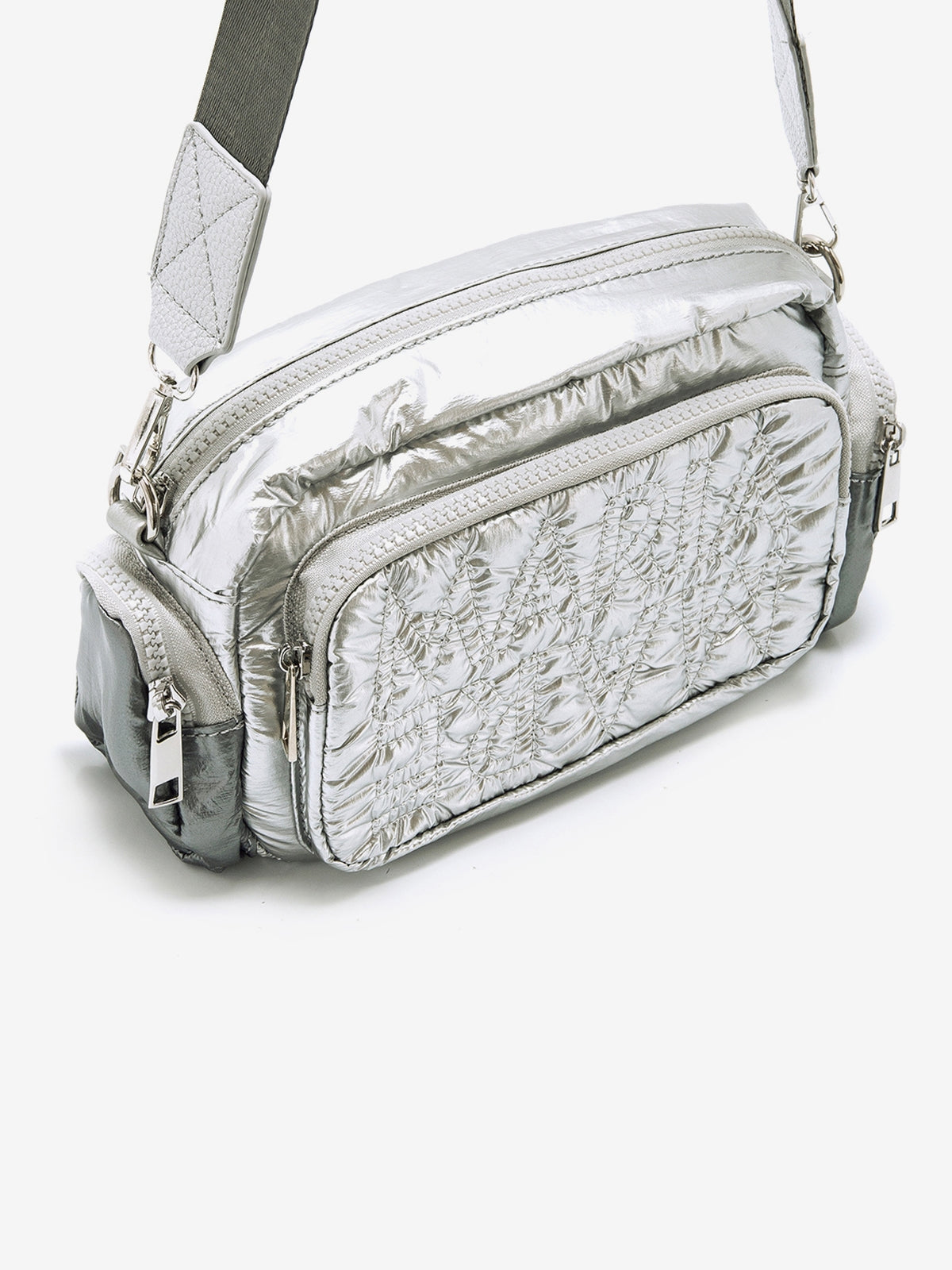bandoleras Mujer Bolso bandolera mujer plata 02