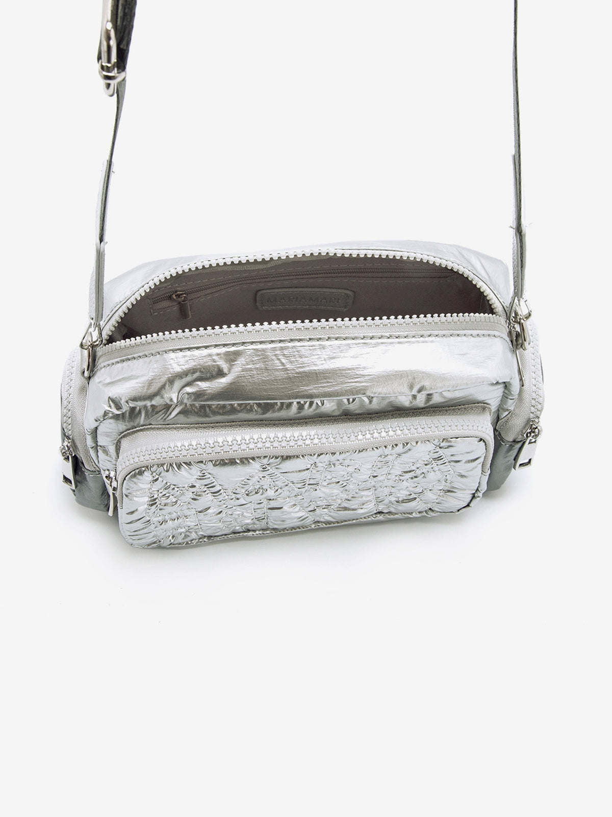 bandoleras Mujer Bolso bandolera mujer plata 05