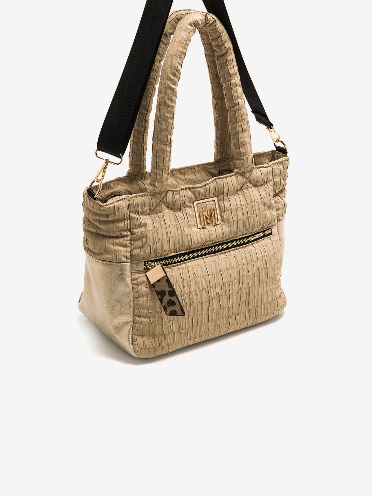 bolsos Mujer Bolso shopper beige 02