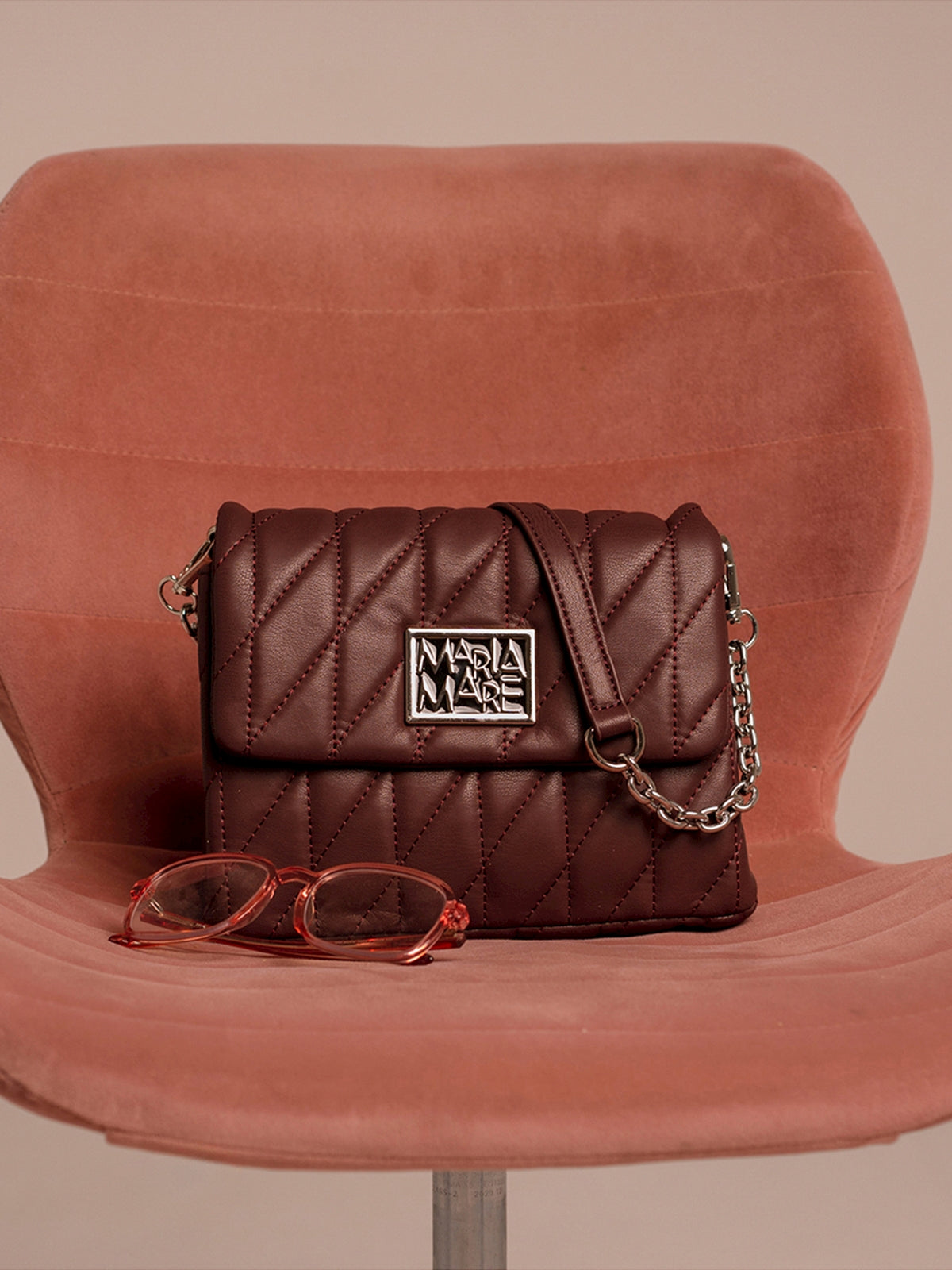 bolsos Mujer Bolso bandolera rojo 04