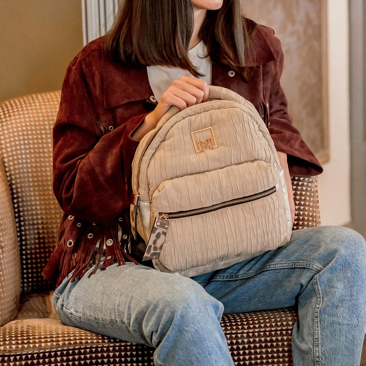 Sacs a dos pour Femme modèle PERLI de MARIAMARE image number 3