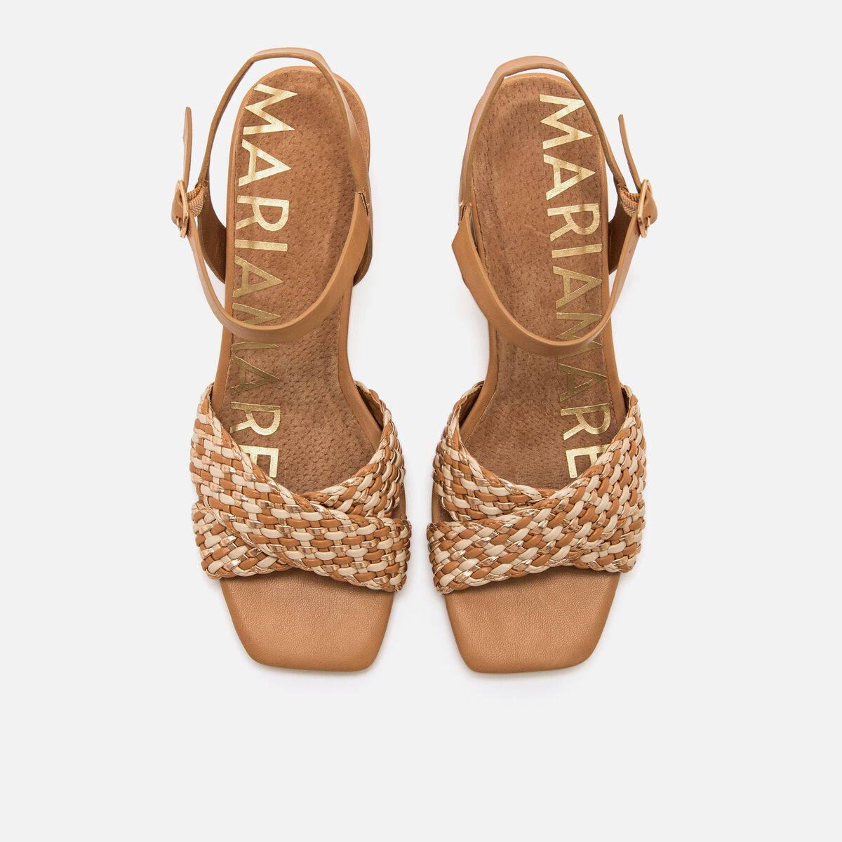 Sandalias de tacon de Mujer modelo WOODIT de MARIAMARE image number 3