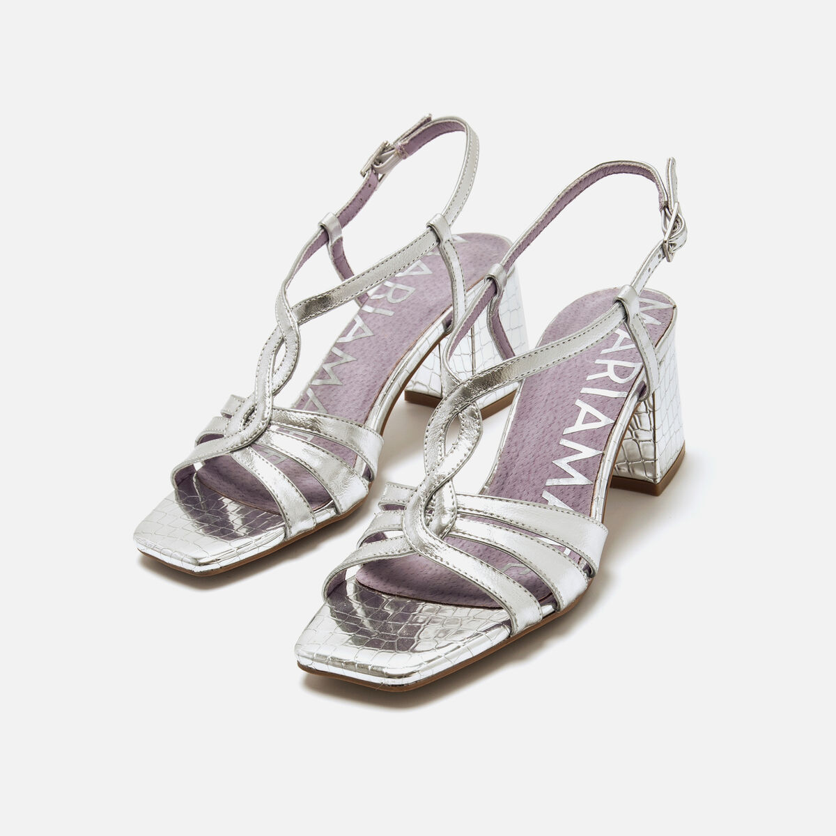 Sandalias de tacon de Mujer modelo WOODIT de MARIAMARE image number 3
