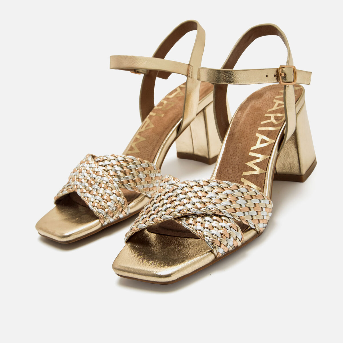 Sandalias de tacon de Mujer modelo WOODIT de MARIAMARE image number 1