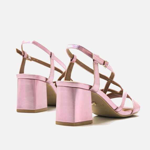 Buy WOODIT pink 57223 HIGH-HEELED SANDALS Mtng for WOMAN